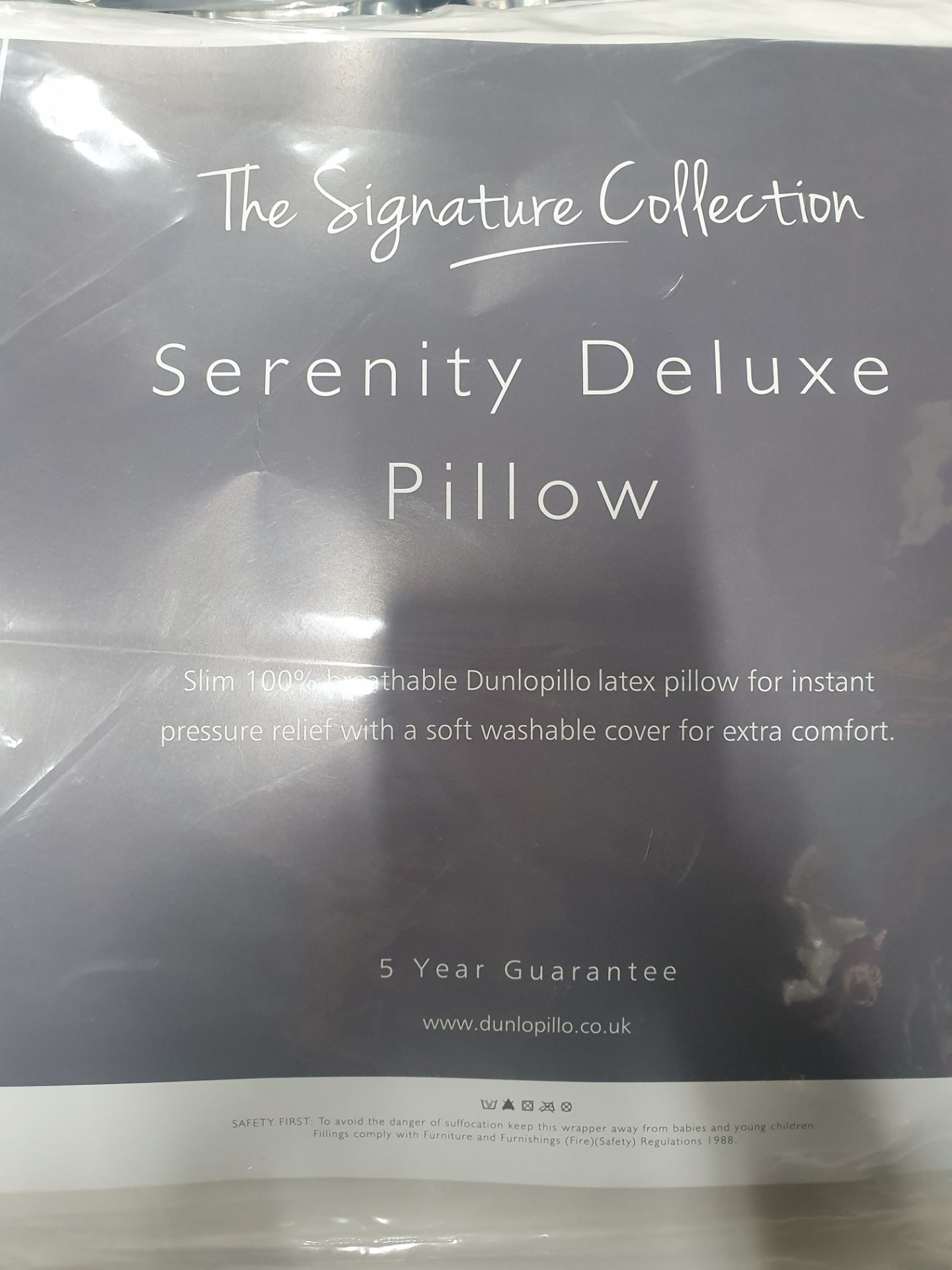 2 x Dunlopillo Pillows. See Description - Image 2 of 2