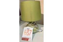 Ex Display Pacific Table Lamp in Green