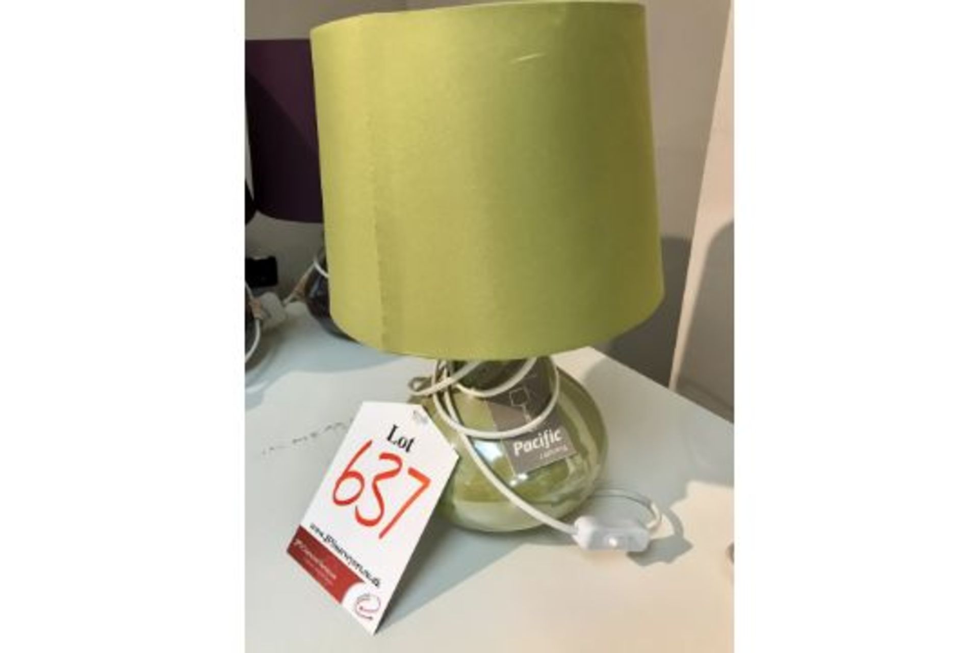 Ex Display Pacific Table Lamp in Green - Image 2 of 2