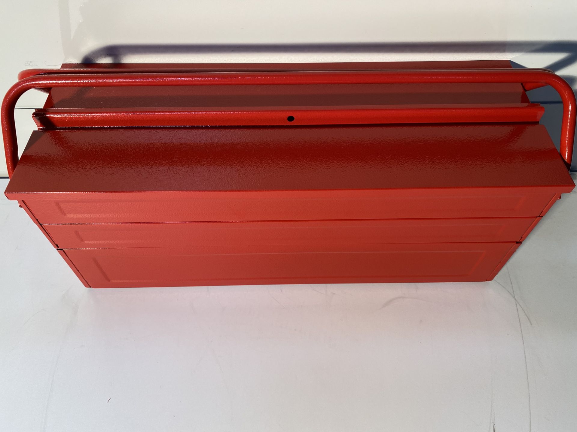 RS PRO Steel Cantilever Tool Box, 550 x 200 x 260mm