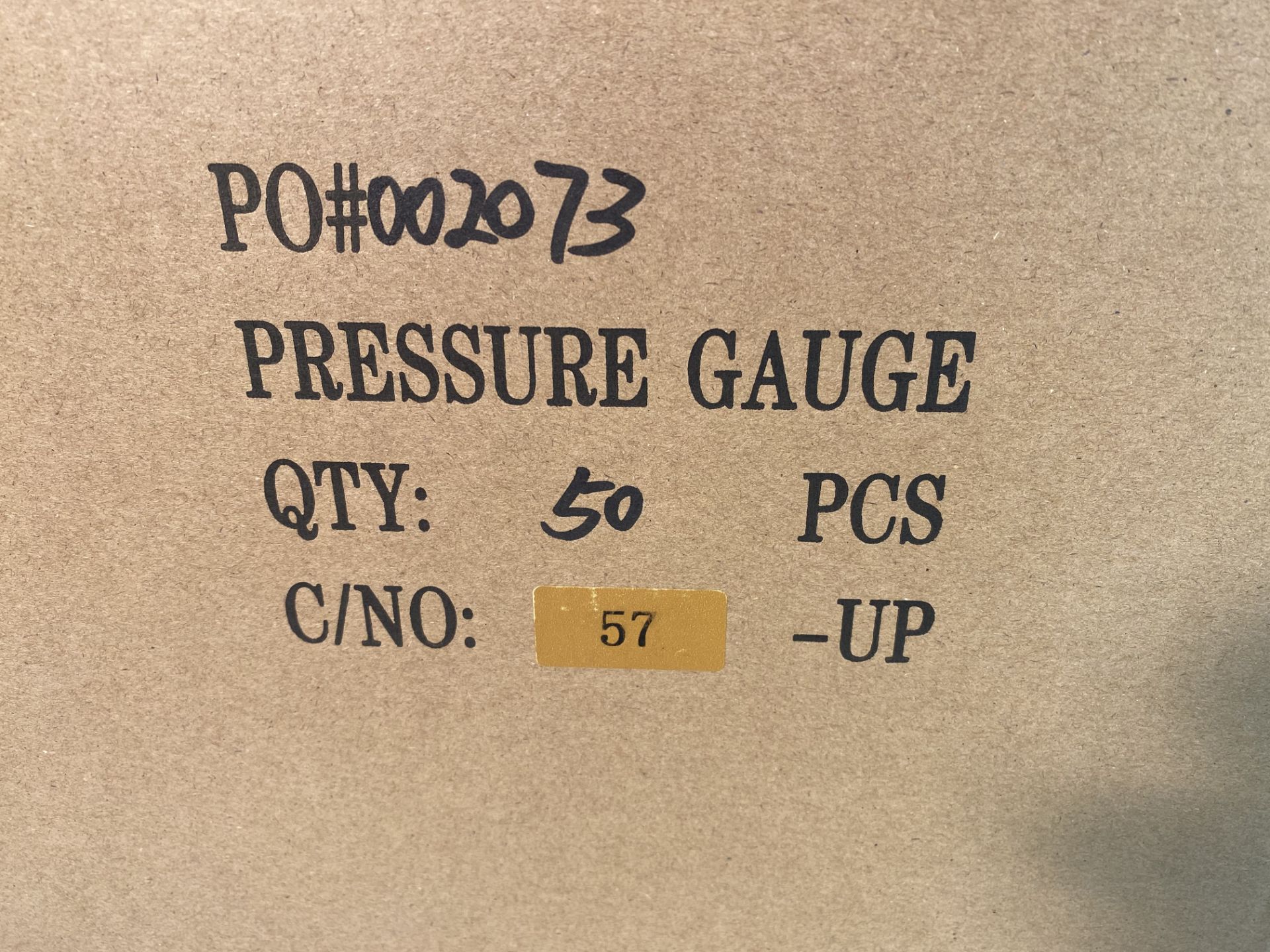 10 x 50 Pressure gauges - Image 5 of 6