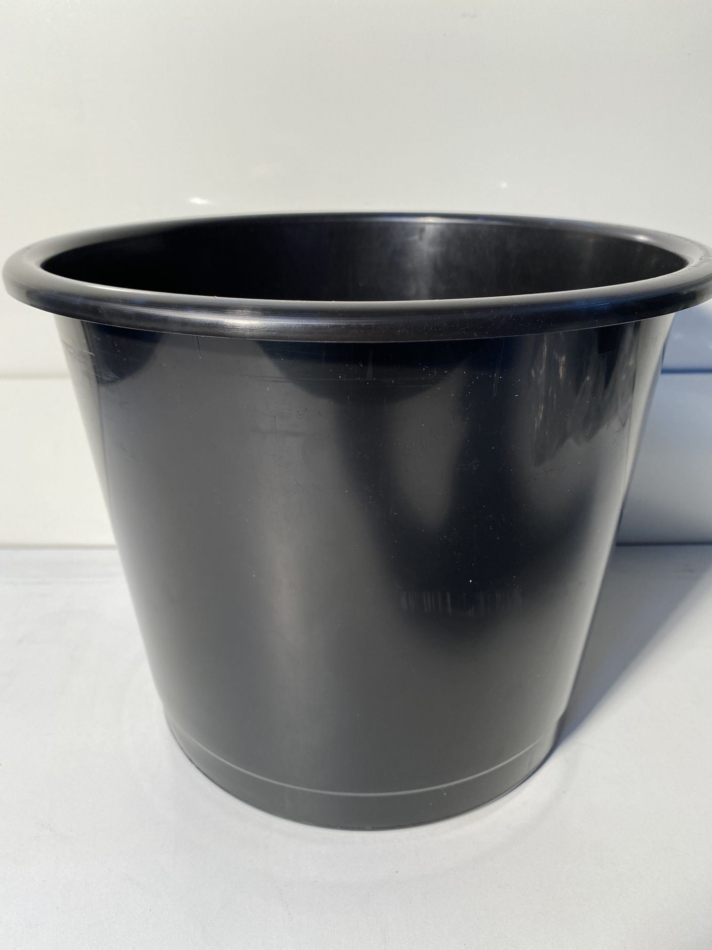 10 x 5Star 14l waste bin Polypropylene, Black - Image 2 of 4