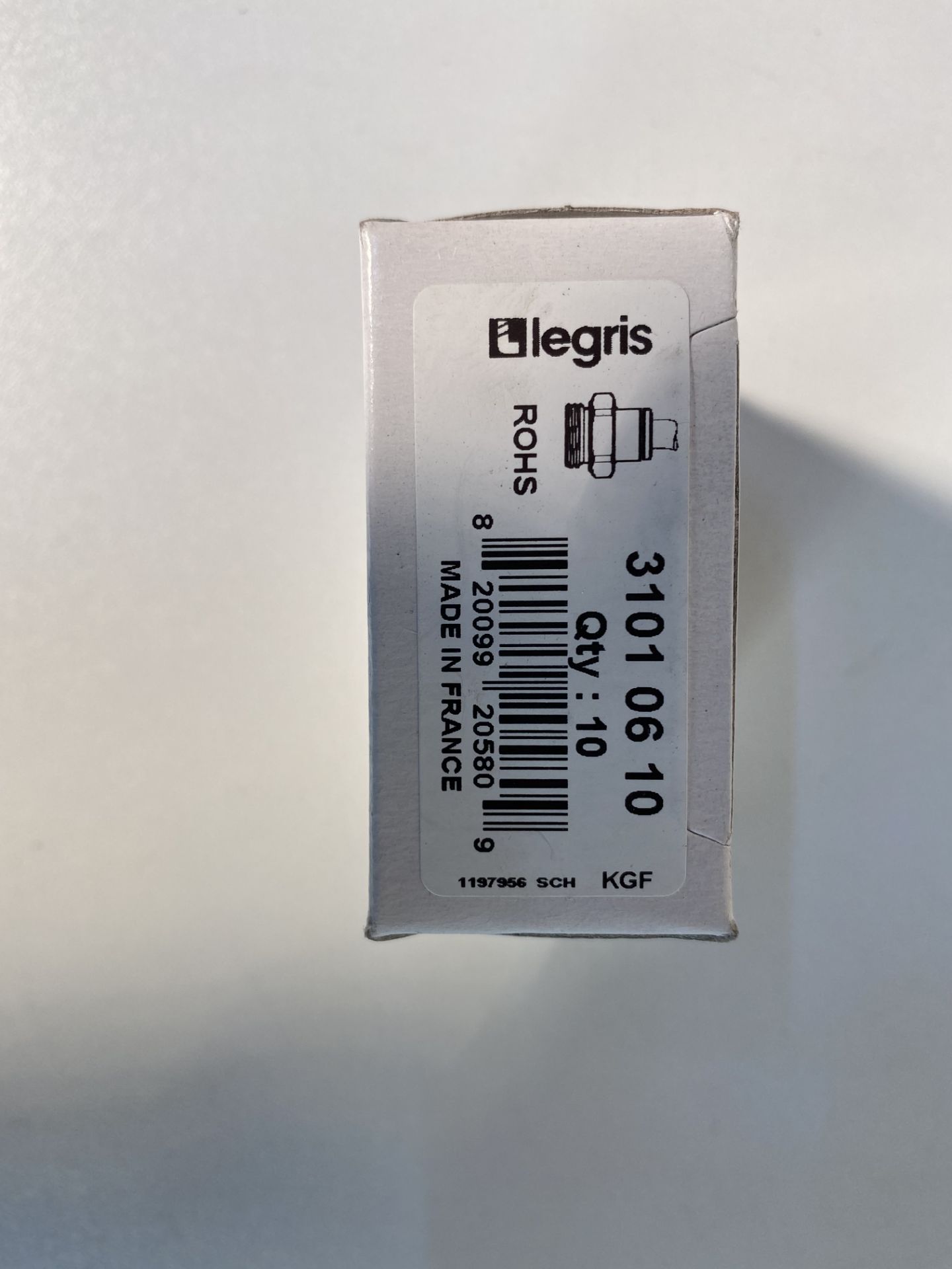 41 x Legris 3101 06 10 Male Connector,6Mm Od,290 Psi,Pk10 - Image 3 of 3