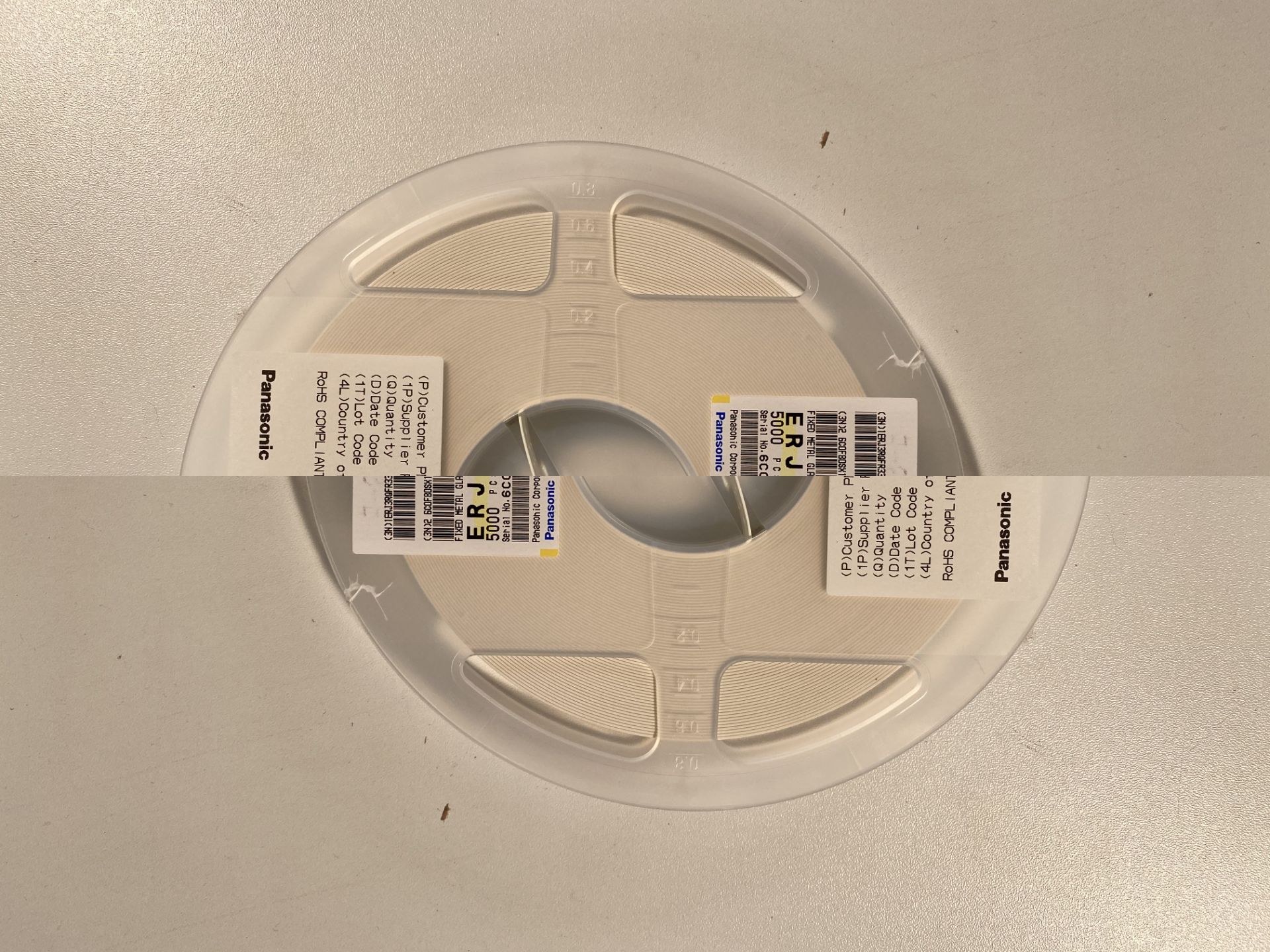 24 x 10,000 x Yageo CC0402KRX7R7BB104 0402 (1005M) 100nF Multilayer Ceramic Capacitor MLCC 16V dc ±1 - Image 3 of 10