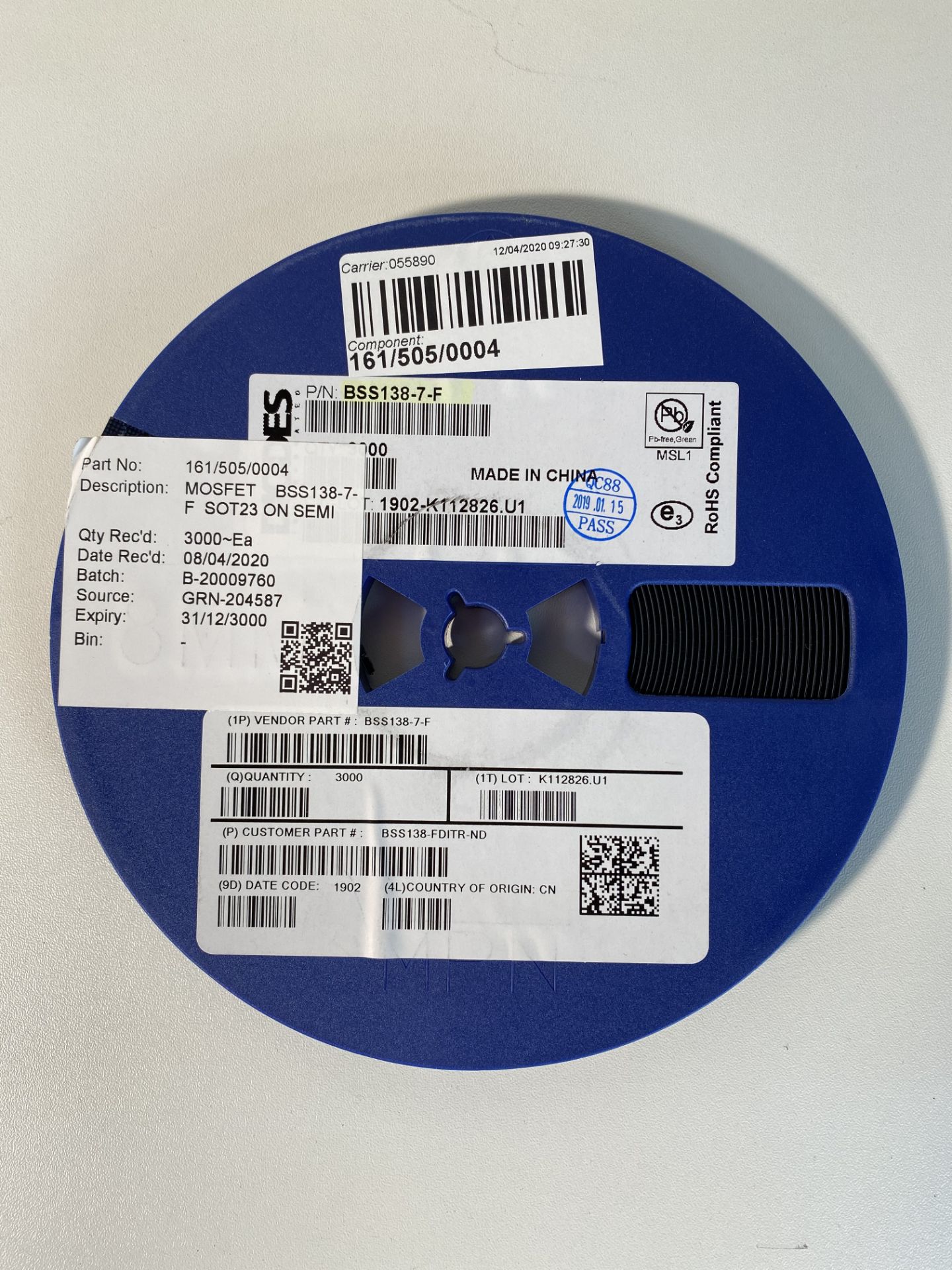 6,025 x Diodes Incorporated BSS138-7-F MOSFET N-CH 50V 200MA SOT23-3 incorporated diodes N-Channel 5 - Image 2 of 10