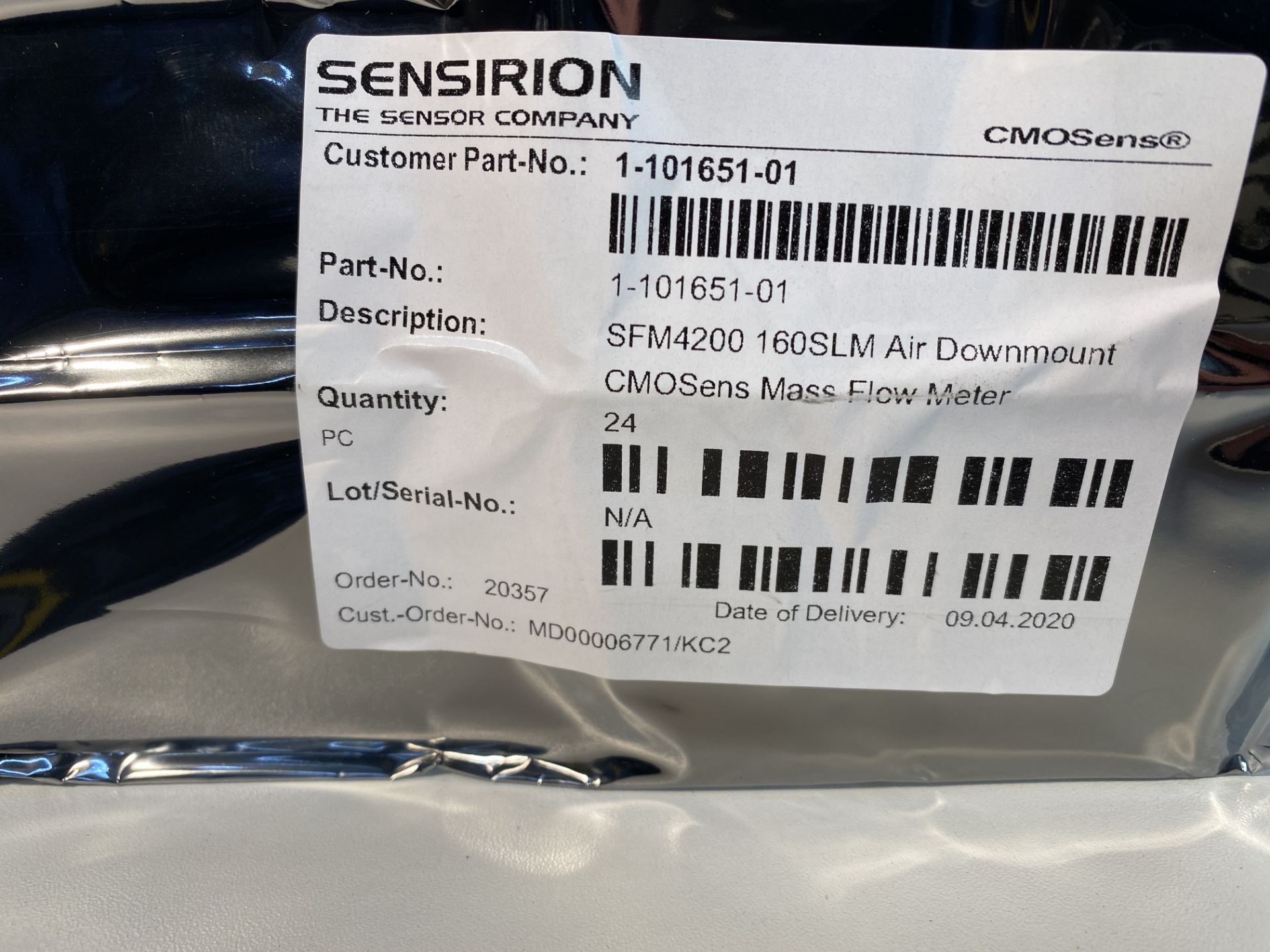 10 x Sensorion SFM4200 Mass Flow Meter - Image 3 of 3