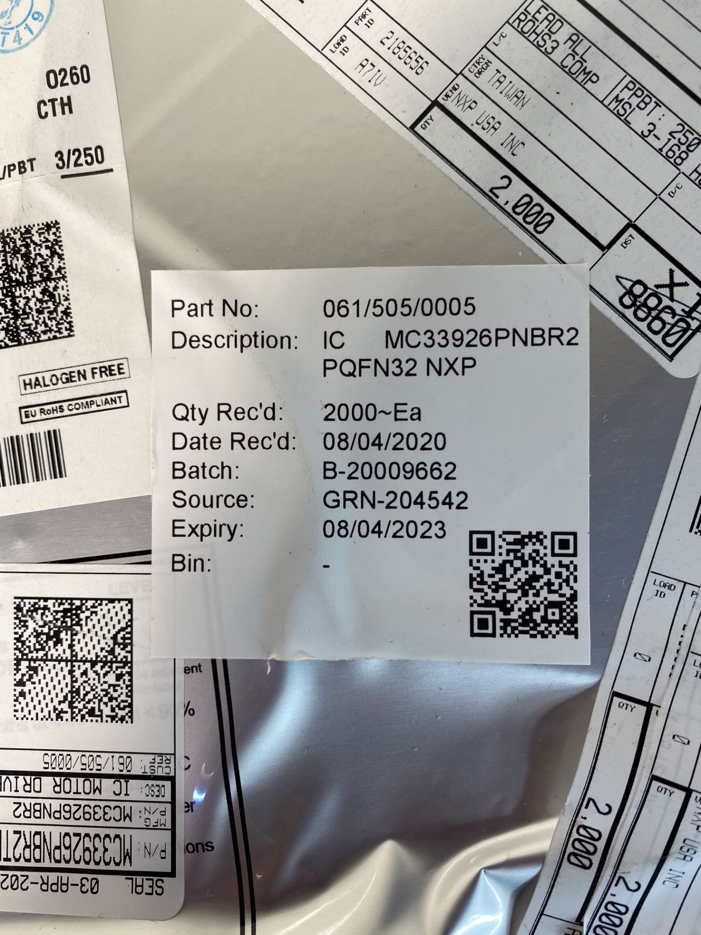 3,025 x NXP MC33926PNBR2 Motor Controller, H-Bridge MOSFET, PWM 20 kHz, 2 Outputs, 5 V to 28 V Suppl - Image 4 of 6