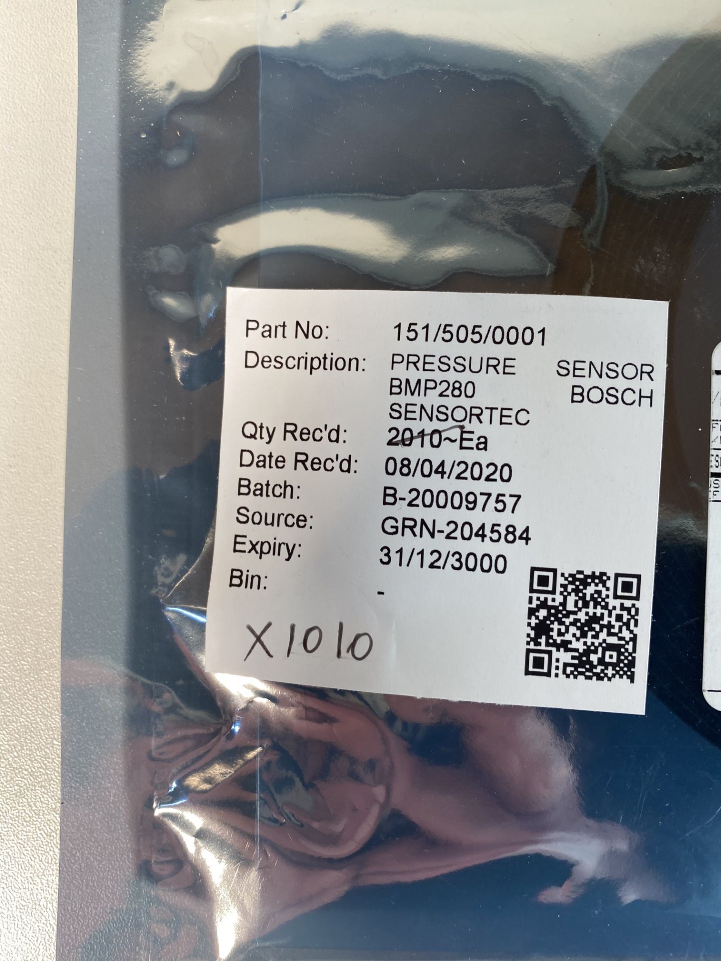 20,000 x Bosch Sensortec BMP280 Board Mount Pressure Sensors Digital Barometer 2.7uA, 300-1200hPa - Image 11 of 14