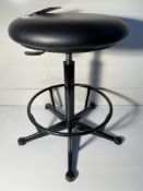 ESD pneumatic adjustable height swivelling stool