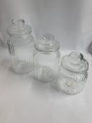 Set of 3 Jars w/Lids