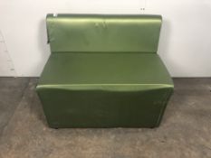Window Box Sofa/Seat in Green