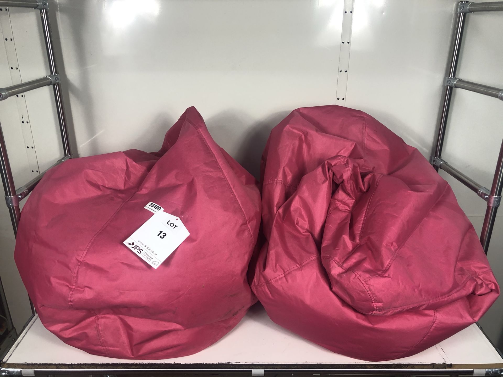 2 x Bean Bag Chairs in Pink