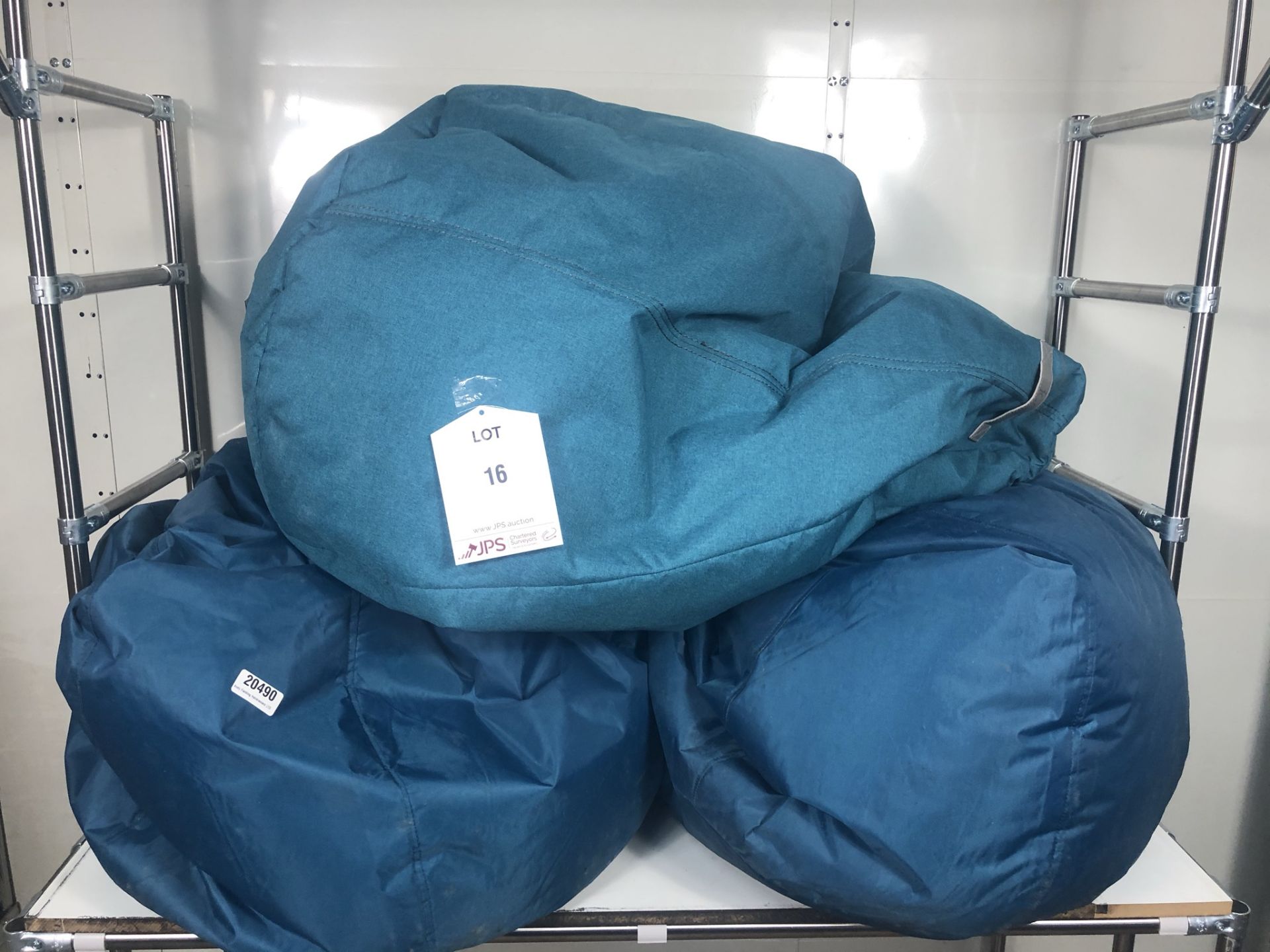 3 x Bean Bag Chairs in Teal