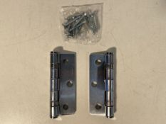 20 x Excel XL963 3" x 2" x 2mm Door Hinges