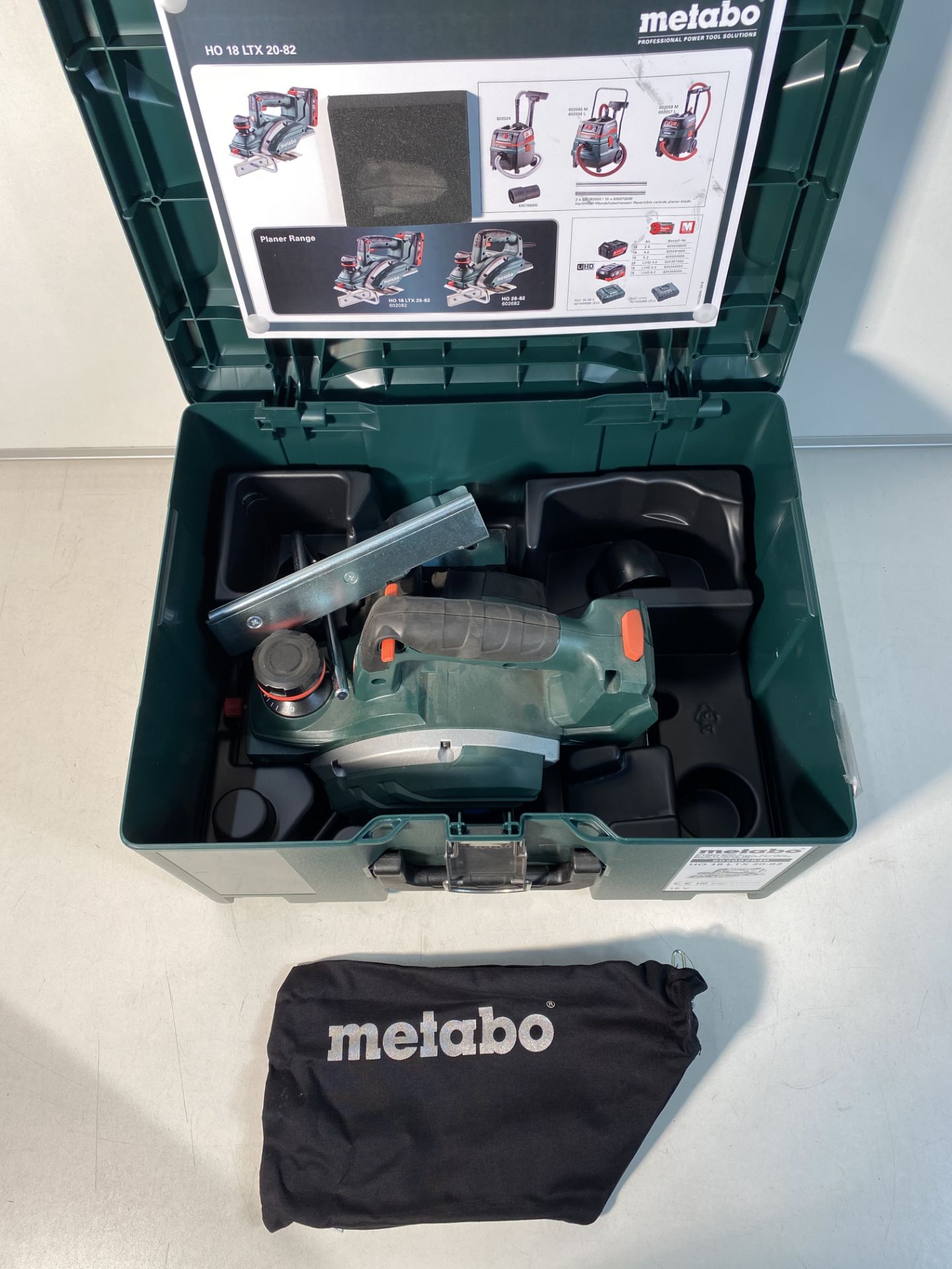 Metabo HO18LTX20-82 18v LTX 20-82 Planer With MetaLoc - Image 2 of 4