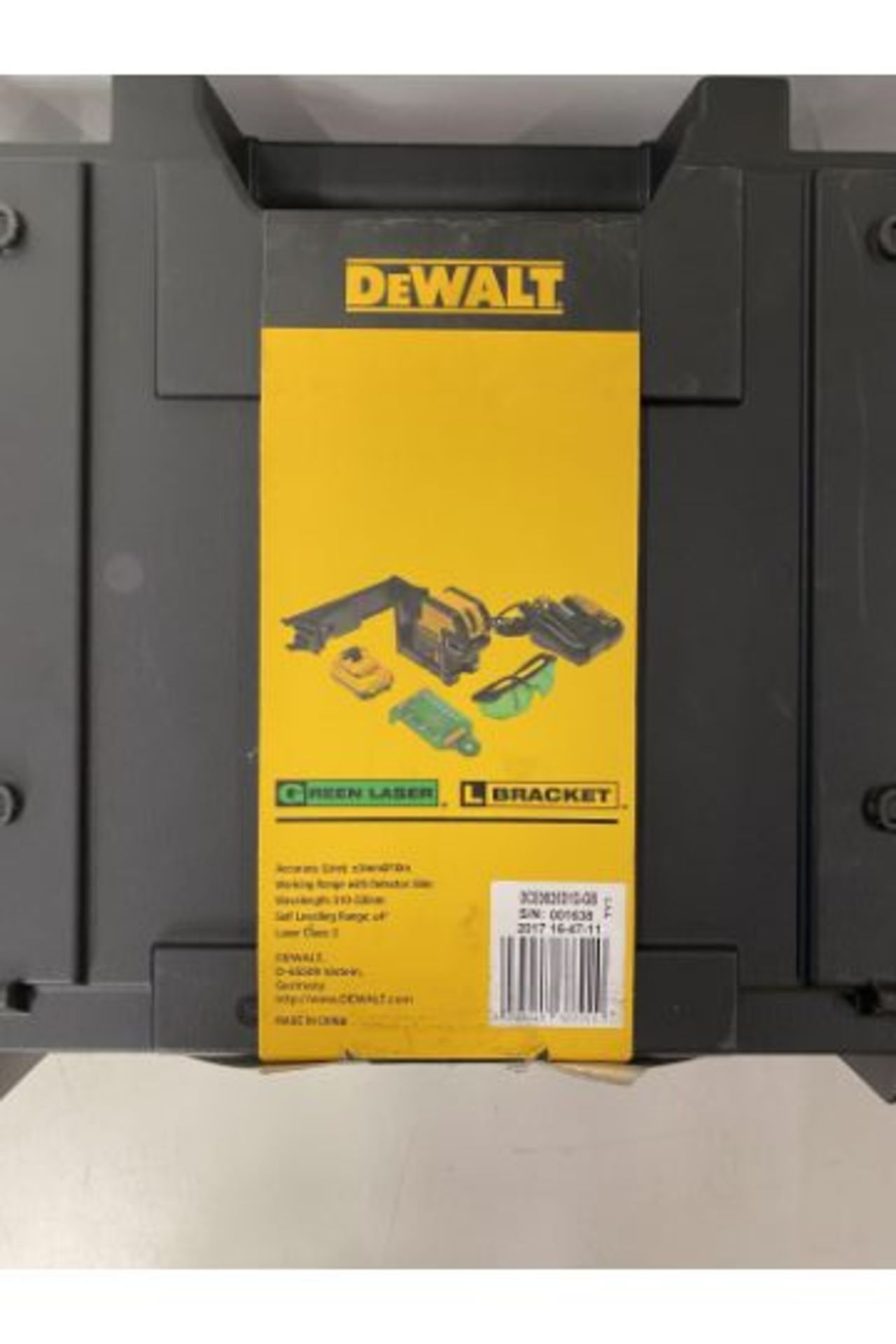 Dewalt DCE0825D1G 10.8V 2.0Ah 5 Spot Cross Line Green Laser - DCE0825D1G-GB - Image 2 of 2