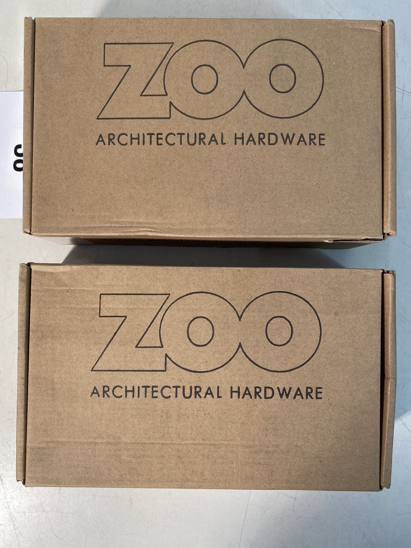 2 x Zoo Hardware ZPZ083SC Lever On Bathroom Backplate Set - Image 3 of 3