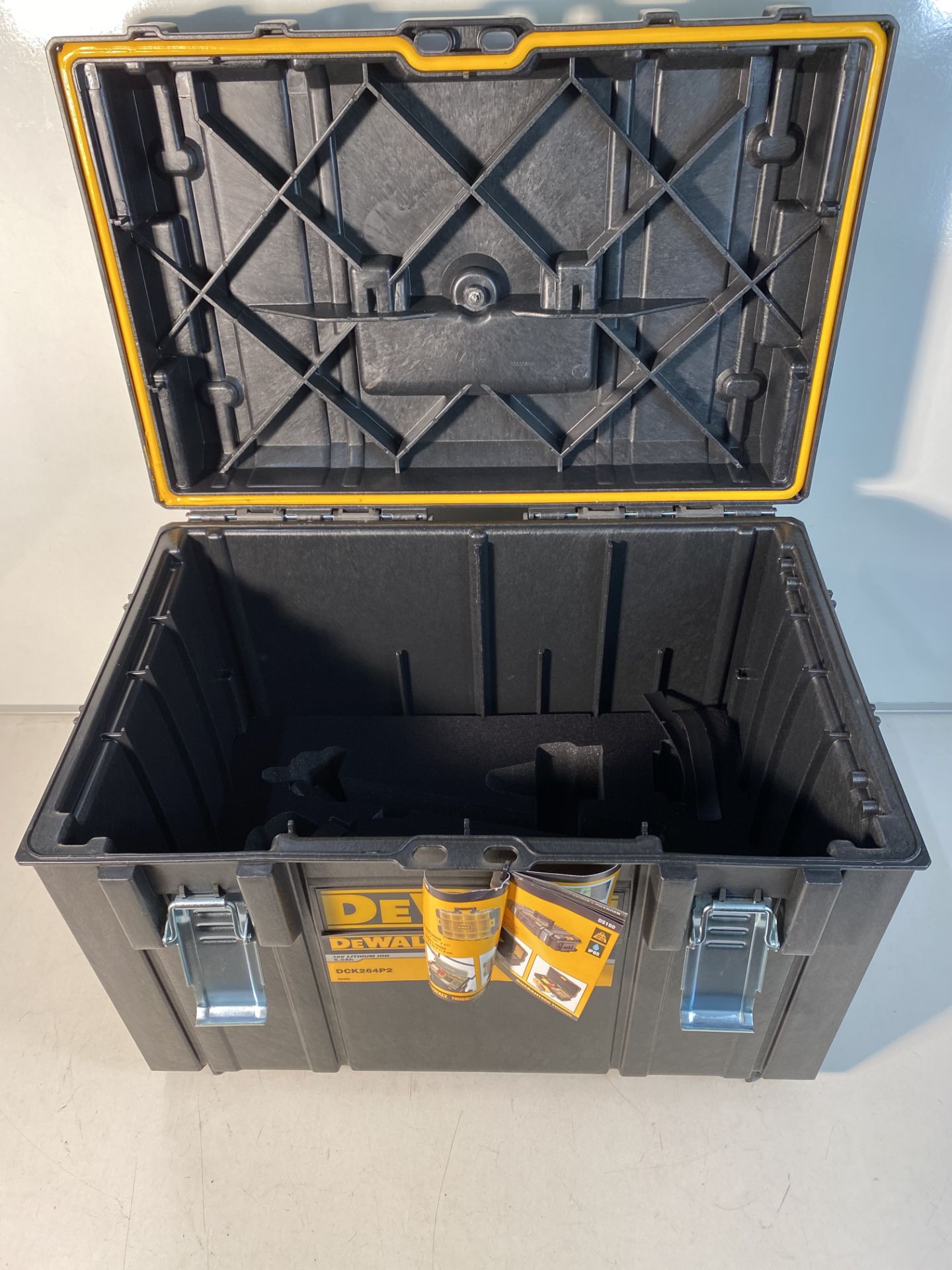 Case for DeWalt DCK264P2 18v 2x5.0Ah Li-ion XR 1st and 2nd Fix Nailer Twin Kit TSTAK CASE ONLY! - Image 2 of 3