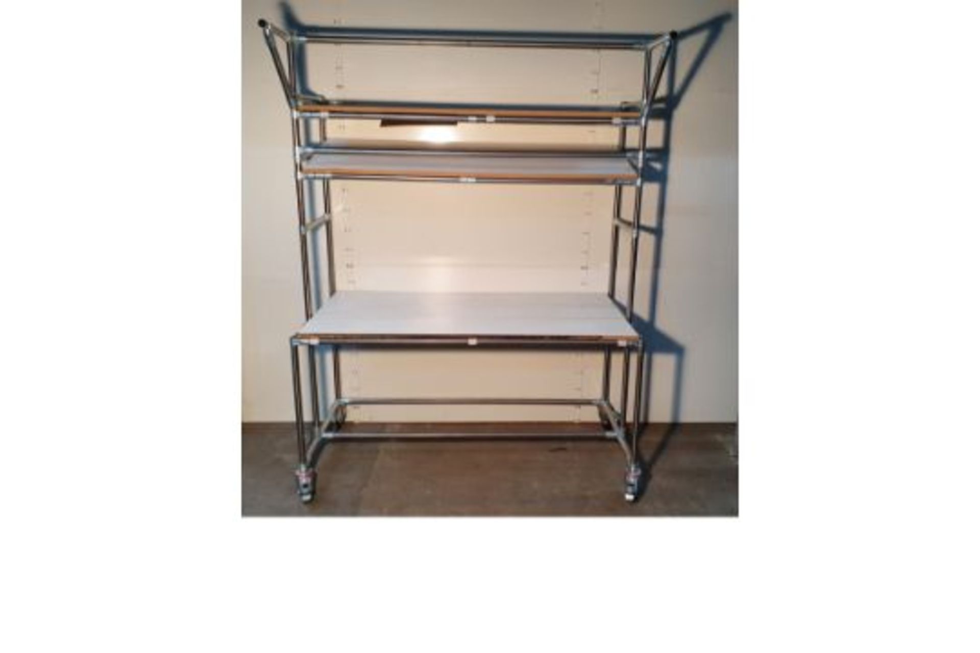 Wheeled Workstation (2 Shelf) - Image 2 of 3