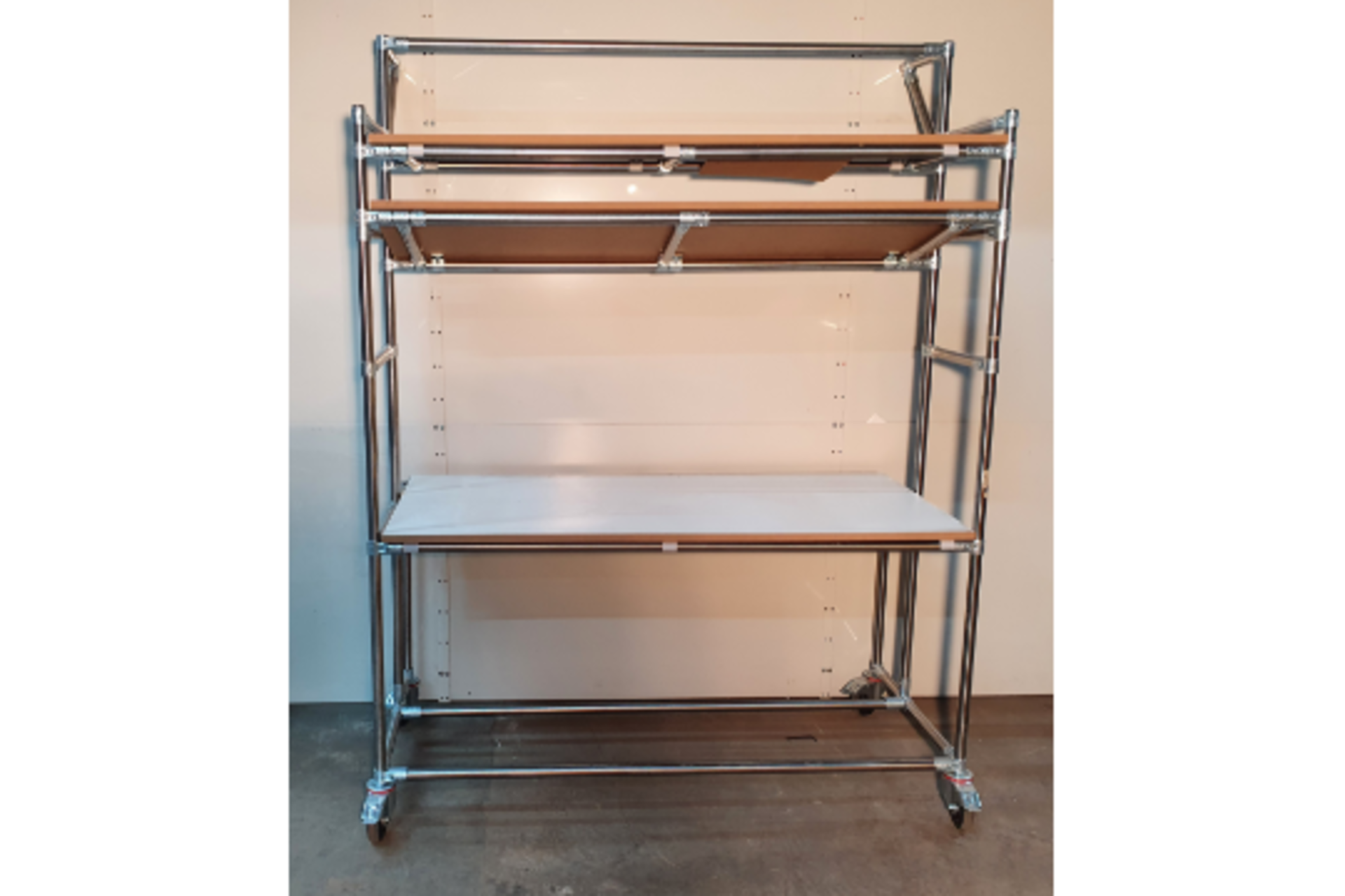 Wheeled Workstation (2 Shelf)