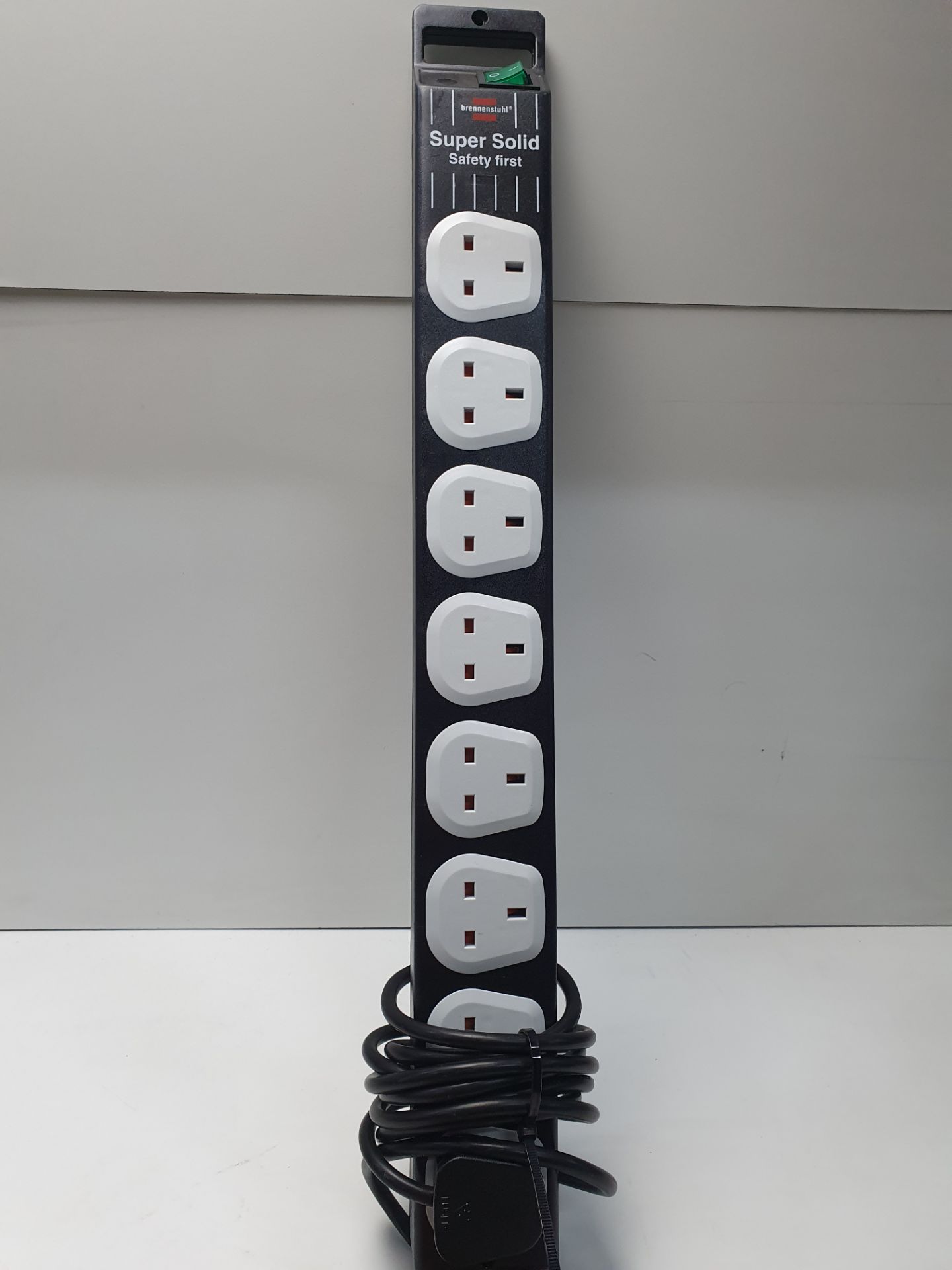 4 x brennenstuhl 2.5m 8 Socket Type G - British Extension Lead, 230 V - Image 2 of 3