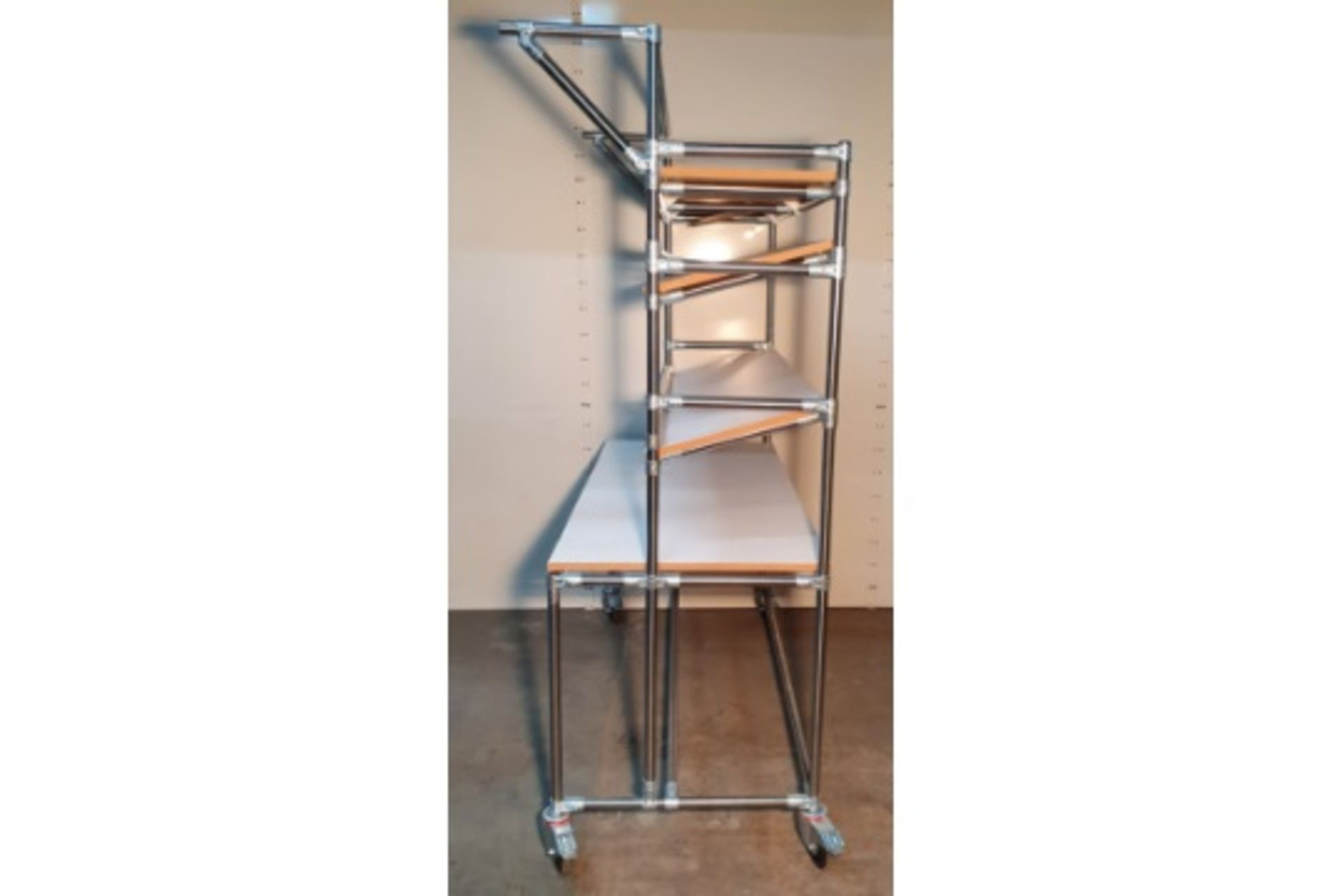 Wheeled Workstation (3 Shelf) - Image 2 of 2