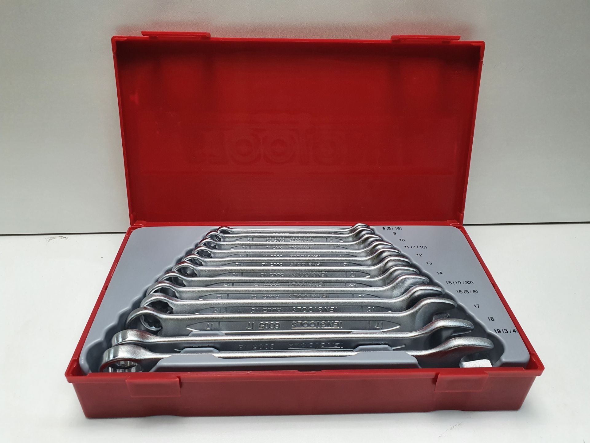 Teng Tools 12 Piece Chrome Vanadium Combination Spanner Set