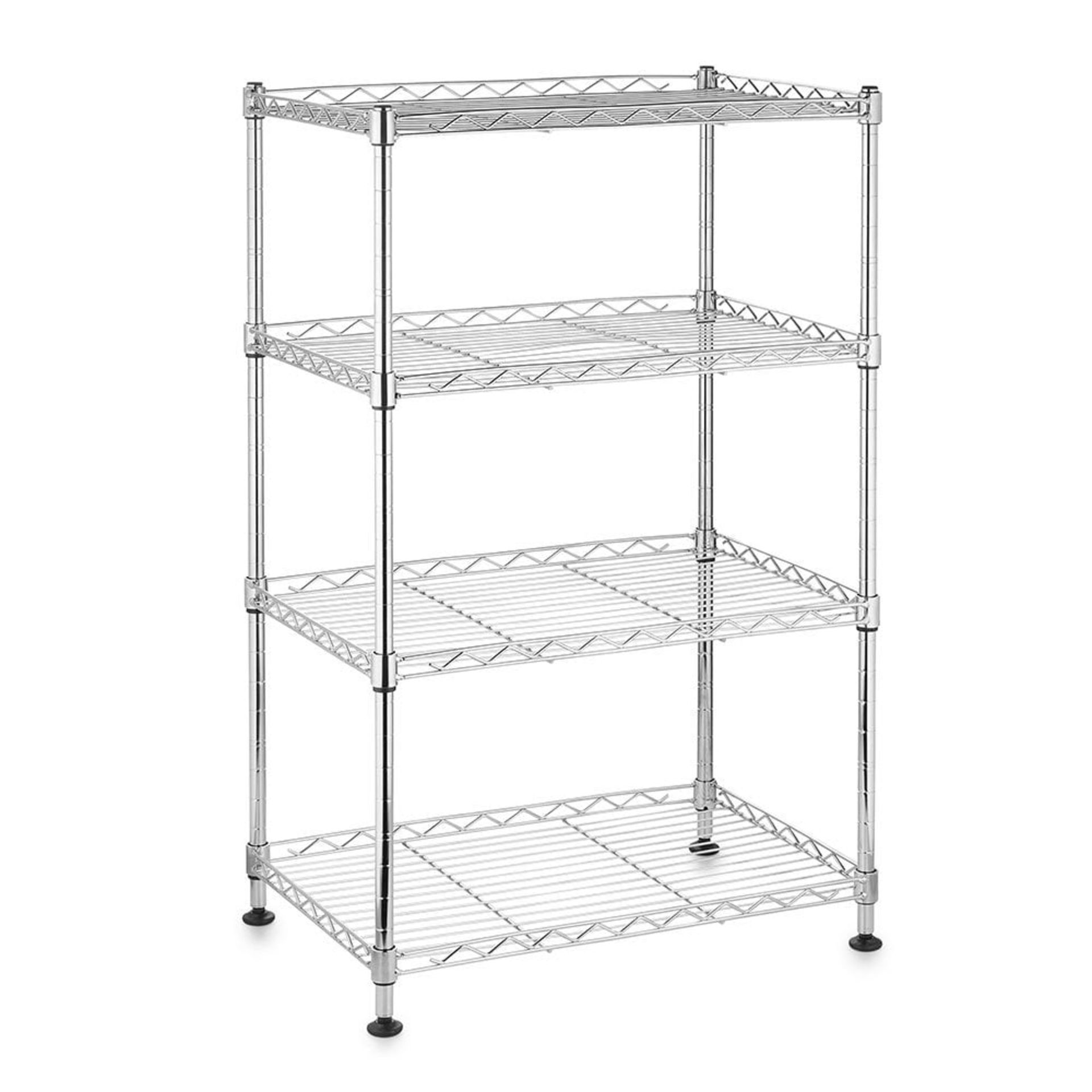 Chrome Wire Shelving - Image 2 of 2