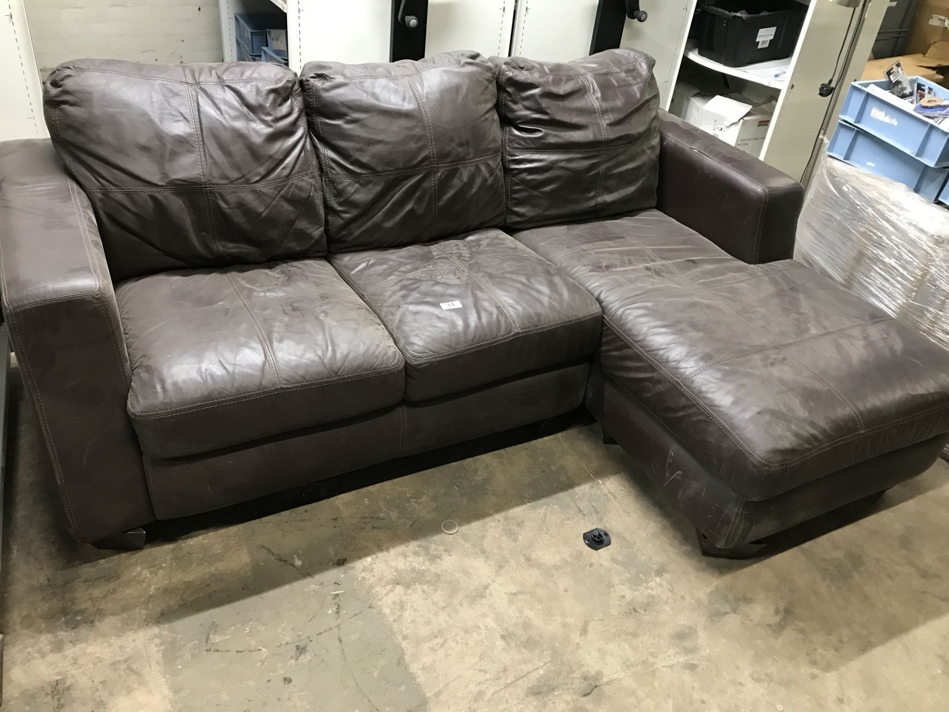 3 Seater Recliner Leather Sofa | ZERO VAT