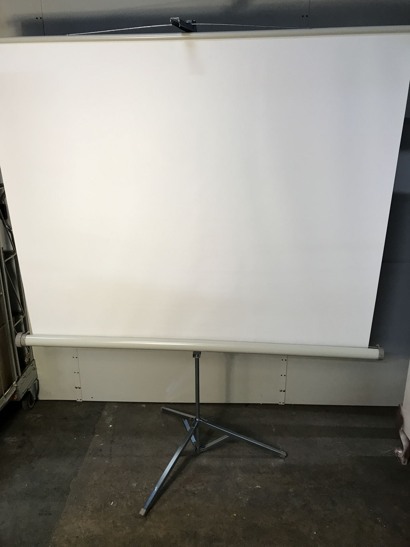 Collapsible Projector Screen With Stand