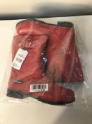 Red Bockstiegel Boots | Size: 39 | ZERO VAT