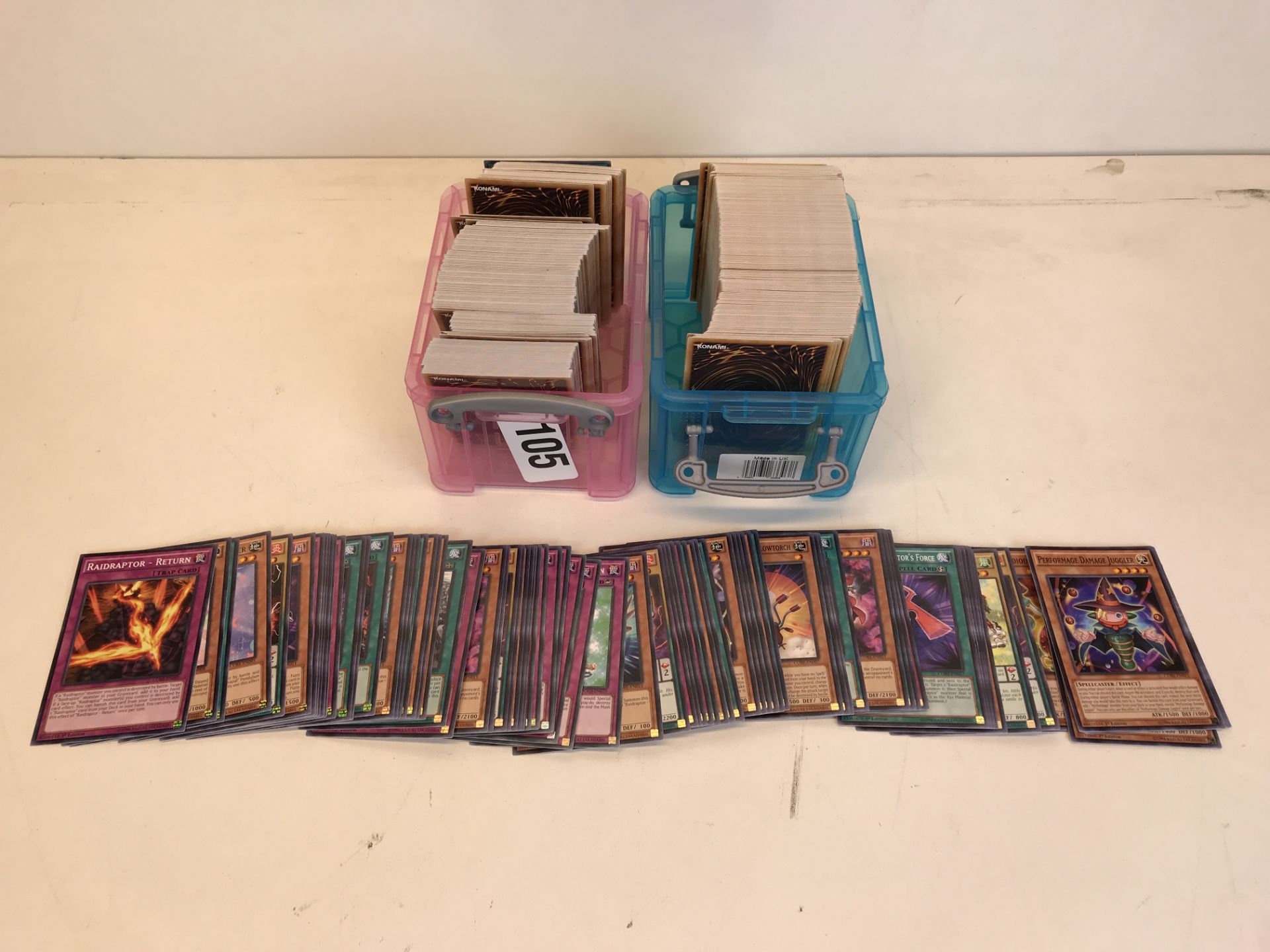 2 x Boxes of Yu-Gi-Oh! Cards