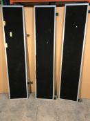 3 x Desk Divider Pin Boards