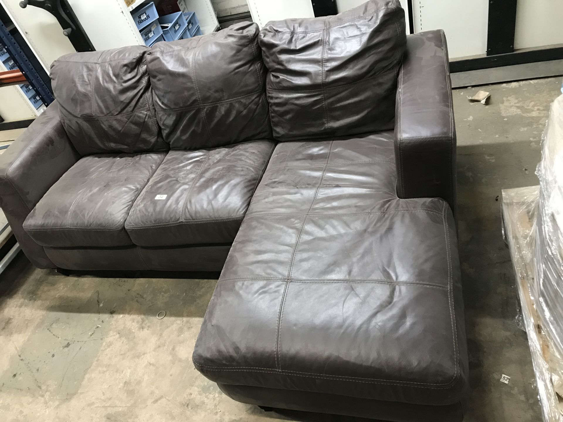 3 Seater Recliner Leather Sofa | ZERO VAT - Image 2 of 5