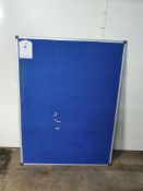 Blue Pin Board