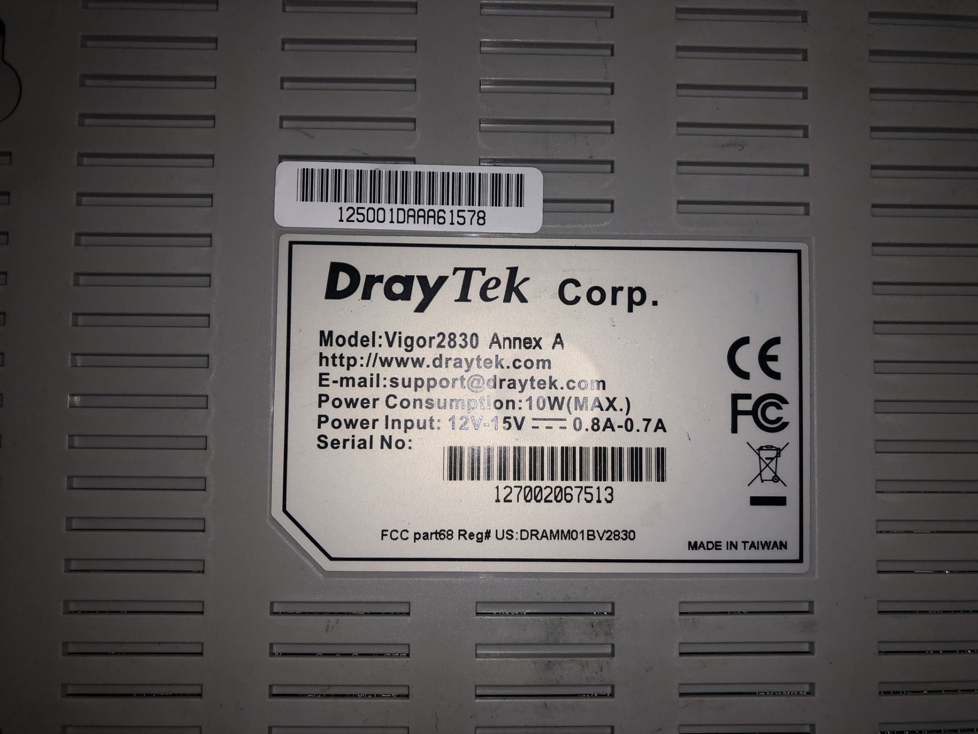 2 x Draytek Vigor2830 Wireless Firewall Routers - Image 4 of 4