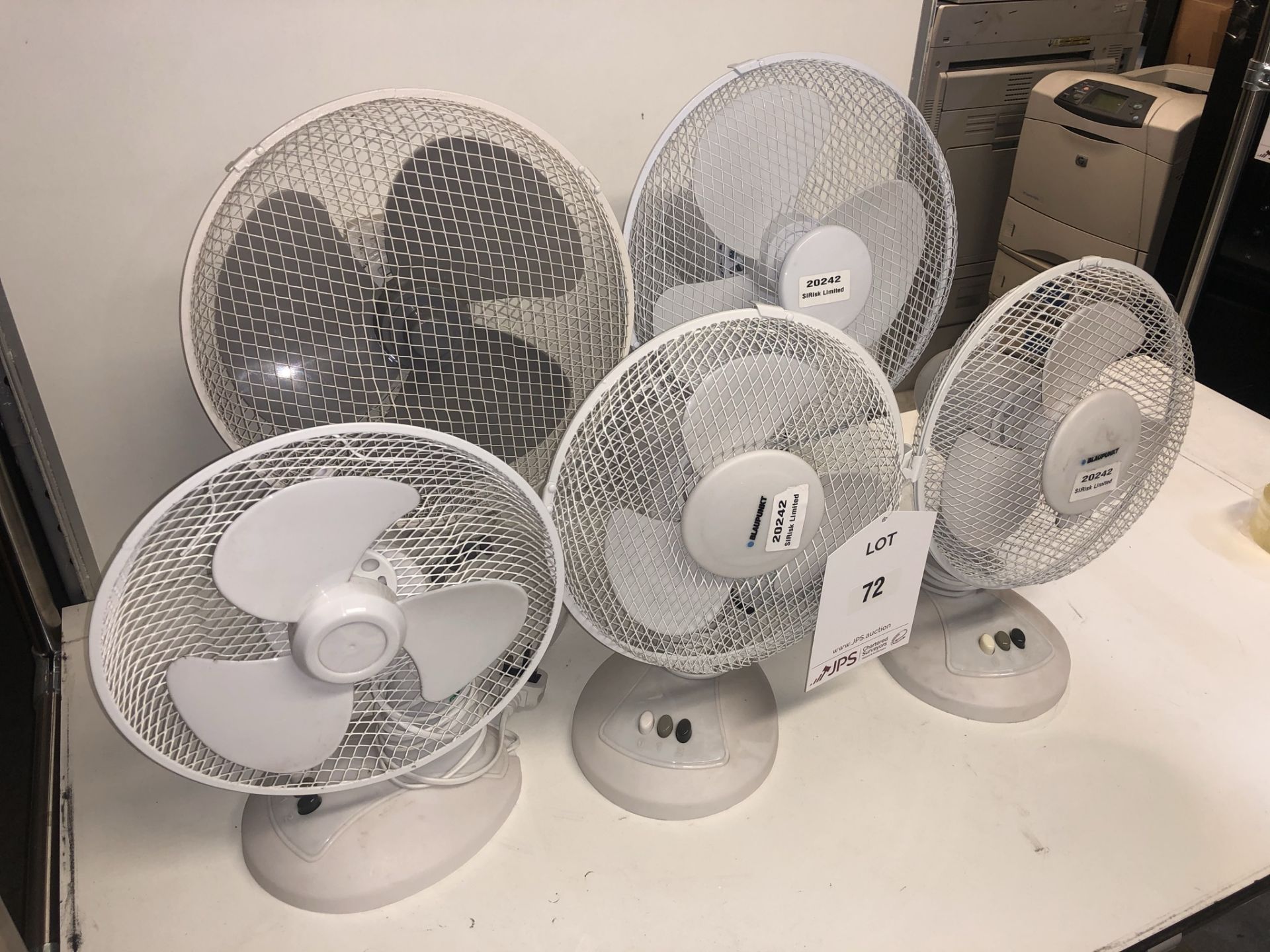 5 x Various Electric Desk Fans - Image 3 of 5