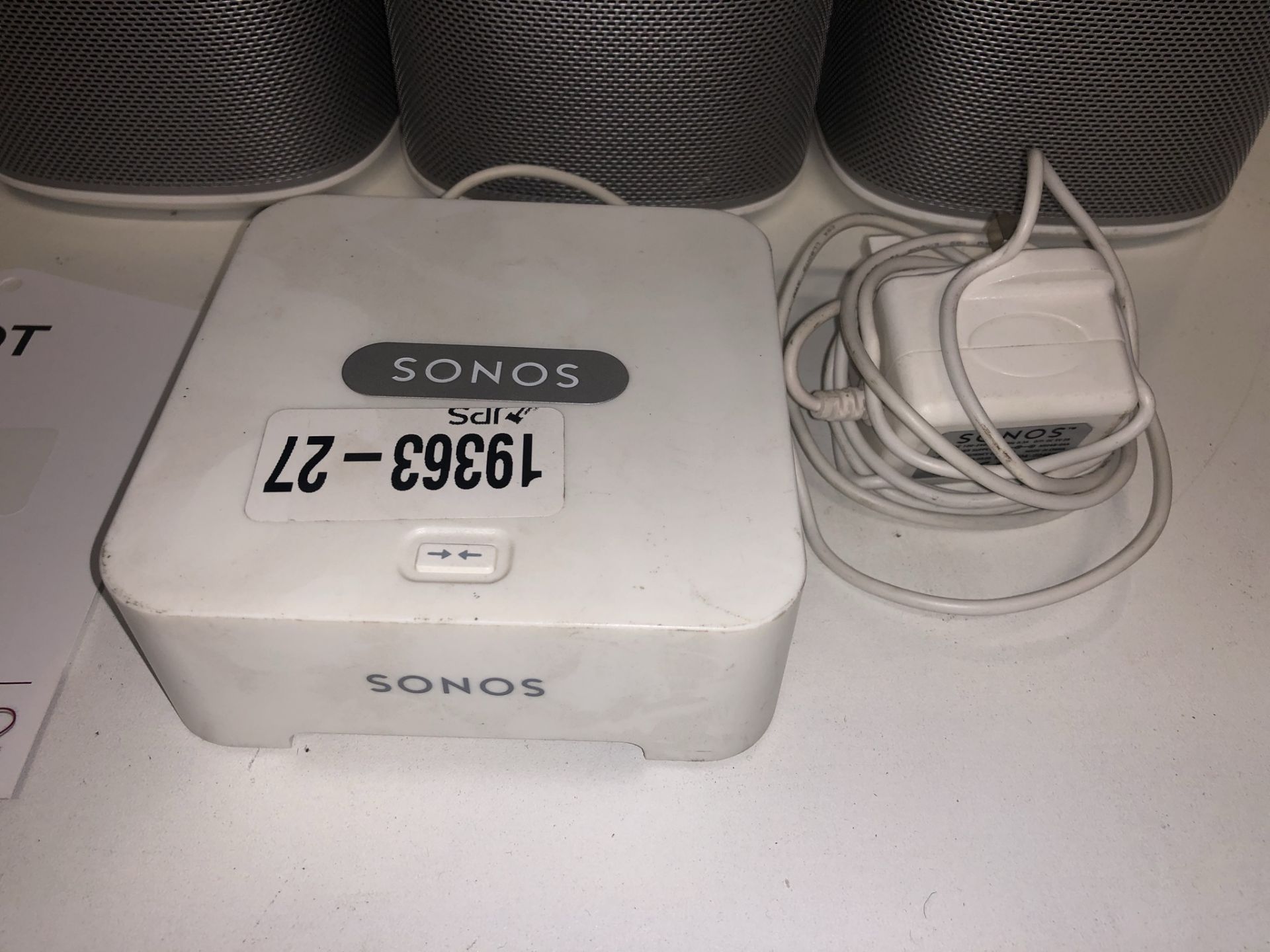 3 x Sonos Play 1 Speakers - Image 2 of 6