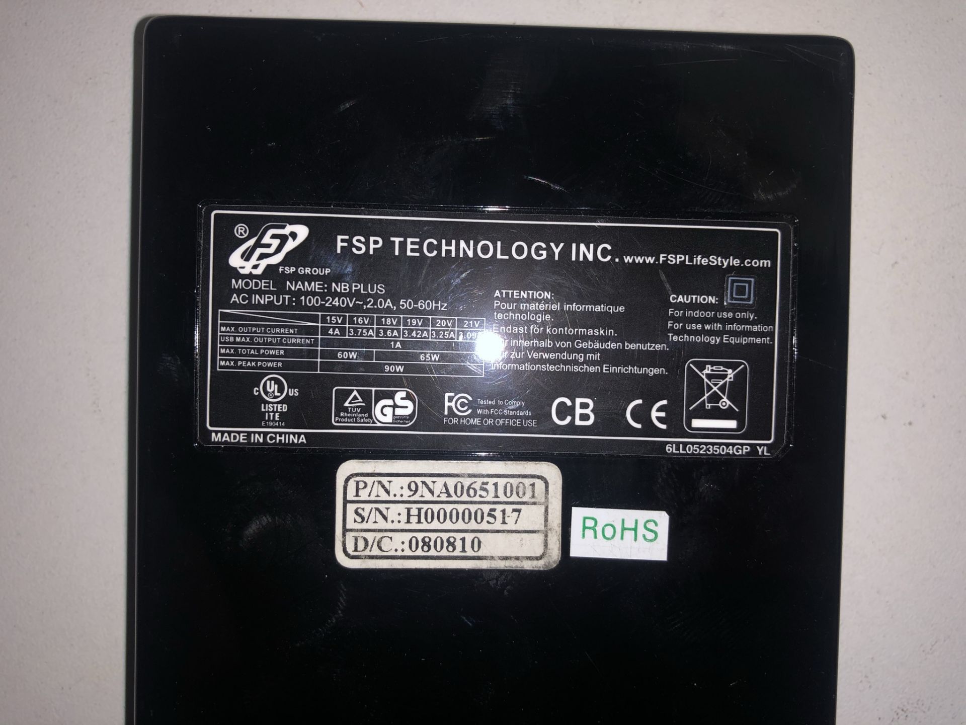 FSB NB Plus Universal Notebook Adapter - Image 3 of 3