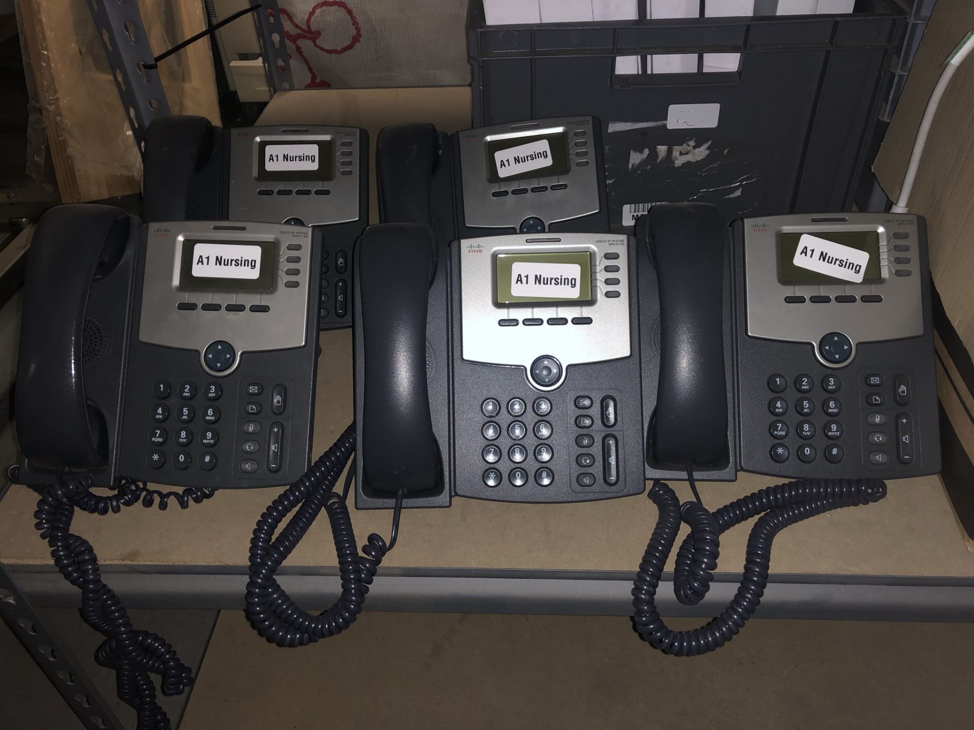 8 x Various IP Telephone Handsets as per photos - Image 2 of 2