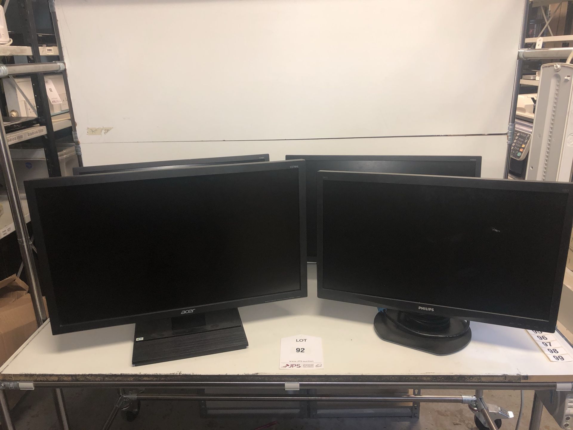 4 x Various Computer Monitors as per description & photos