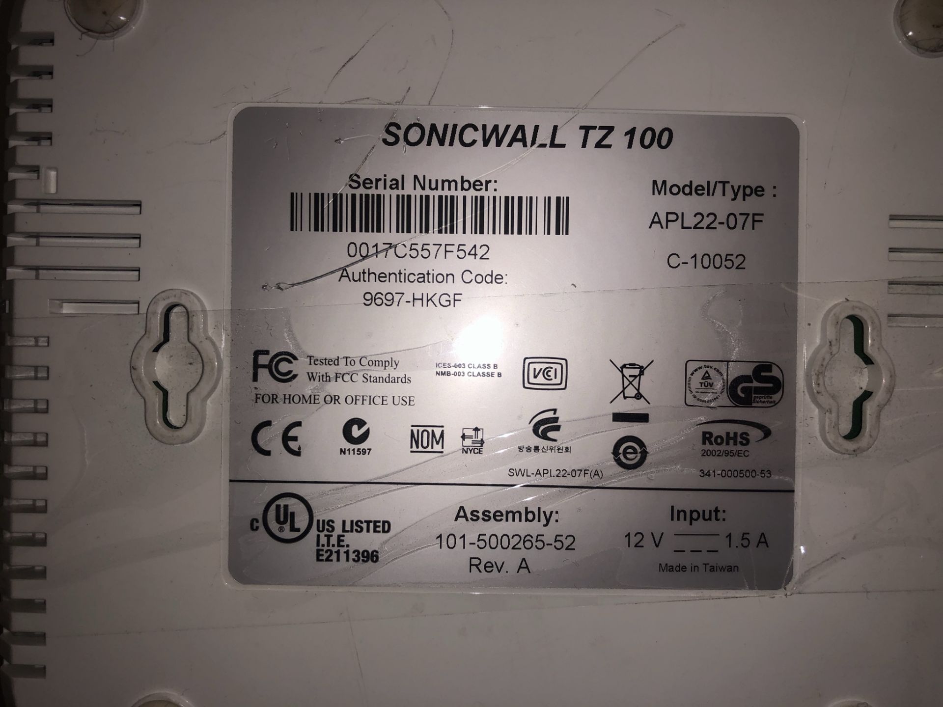 2 x Sonicwall TZ100 Security Appliance/Routers - Image 4 of 4