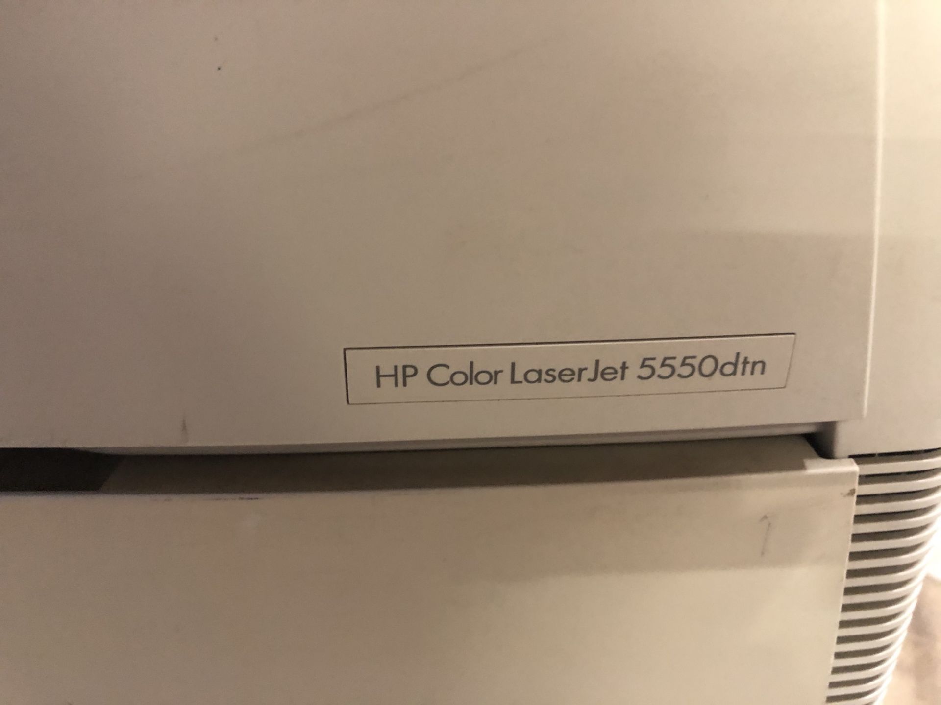 HP Laserjet 550DTN Printer - Image 3 of 4