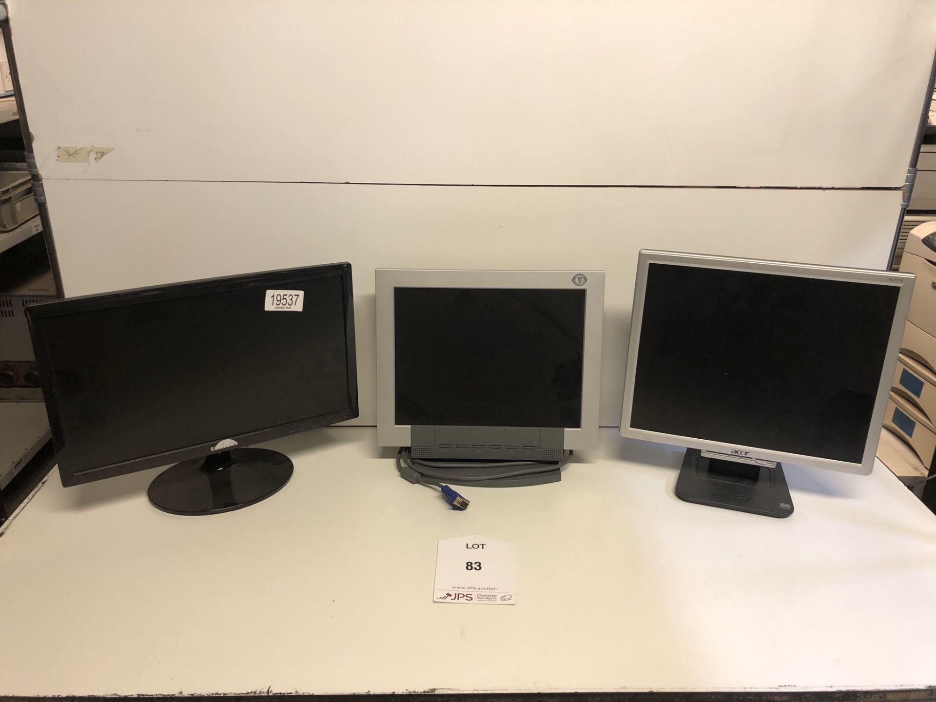 3 x Various Computer Monitors as per description