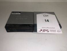 2 x Cisco SD216 V2 Desktop 16-Port 10/100 Switches