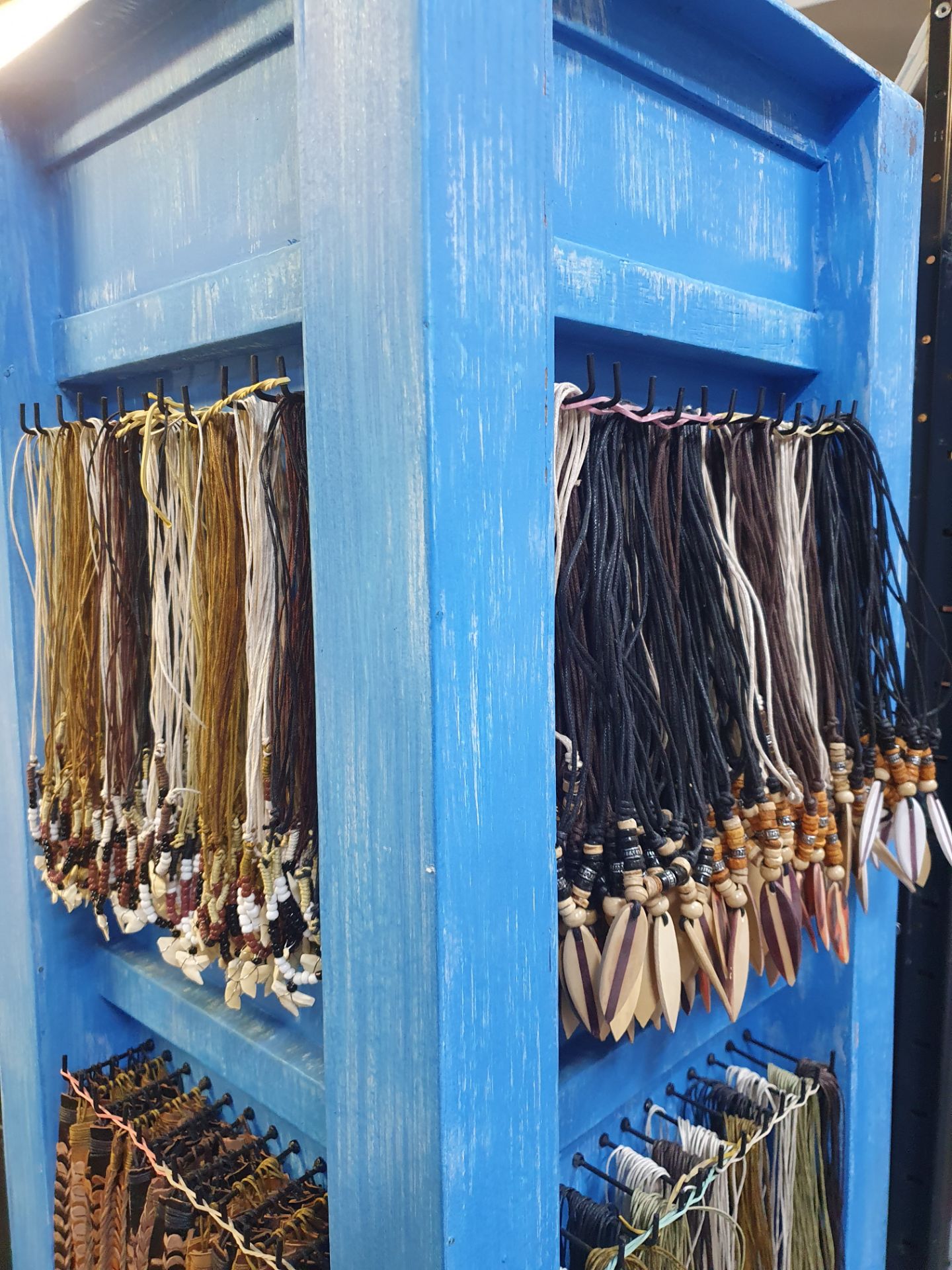 Rotating Display Stand with Necklaces/Friendship Bracelets - Image 3 of 5