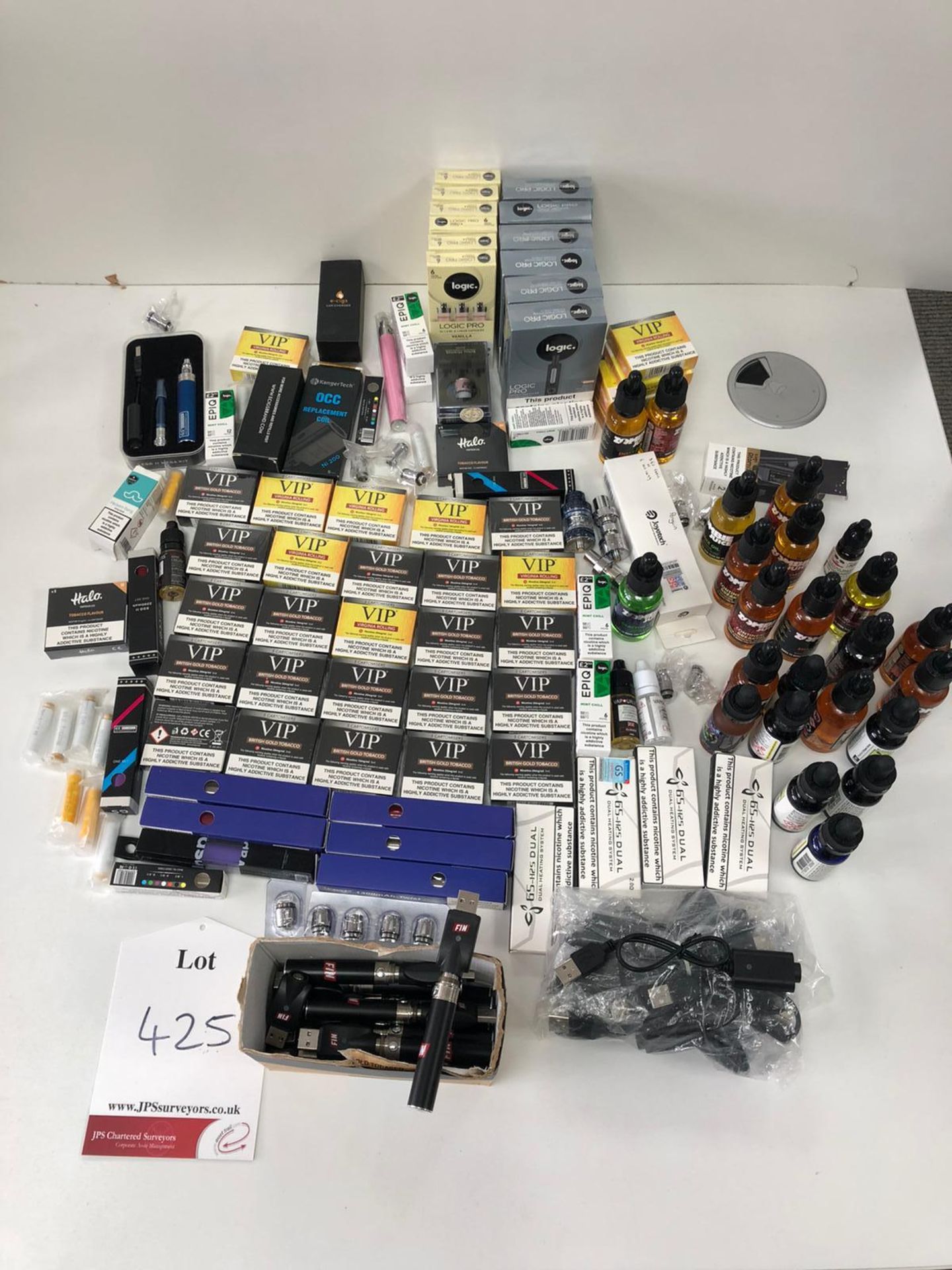 Approximately 25 x assorted vape, juices, coil tanks and pods as per attached photos ex display - Image 5 of 5