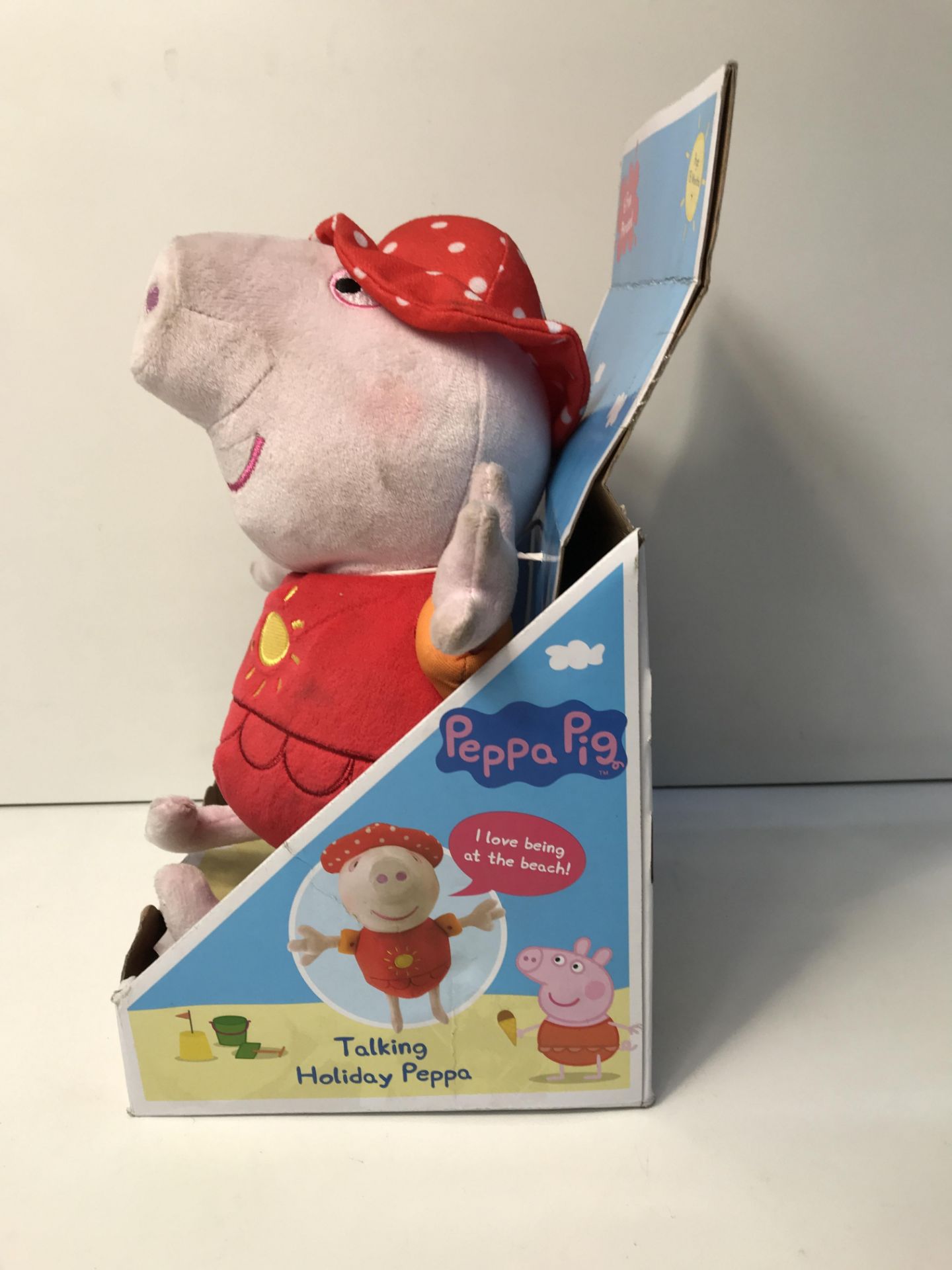 1 x PEPPA PIG TALKING HOLIDAY PEPPA |5029736055967 - Image 3 of 6