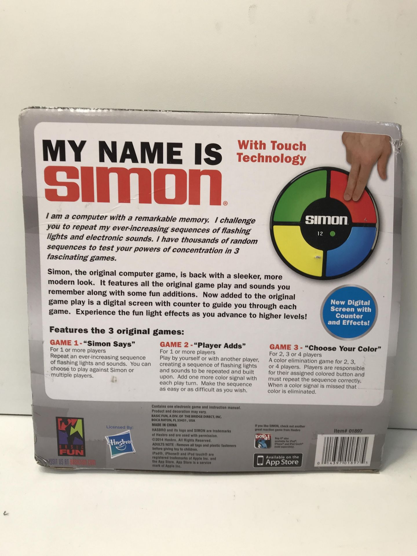 1 x Basic Fun Simon Game |014397018975 - Image 3 of 4