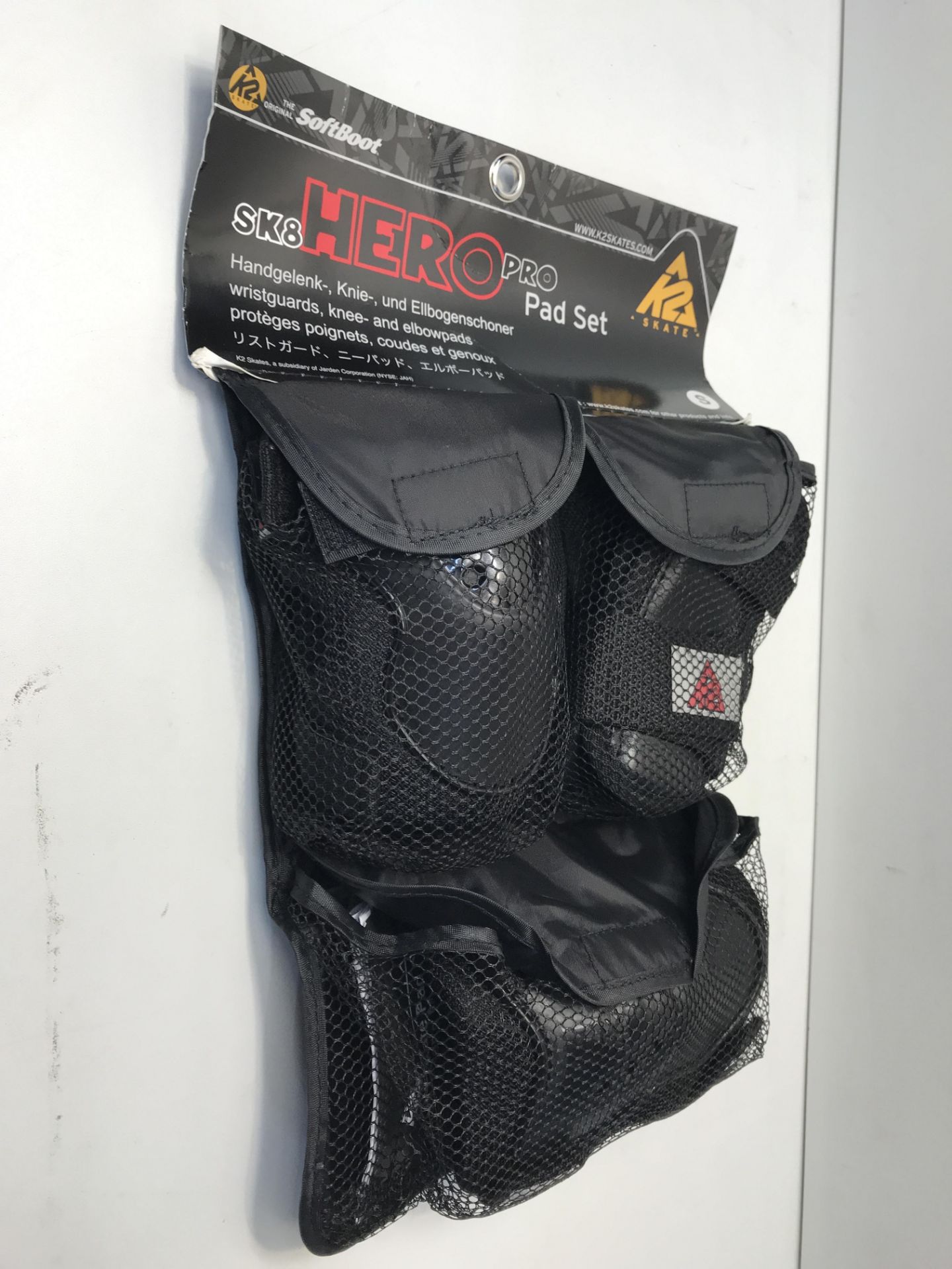 1 x K2 2 Sk8 Hero Pro Junior Skate Pads 3-pack |4052595158426 - Image 6 of 6